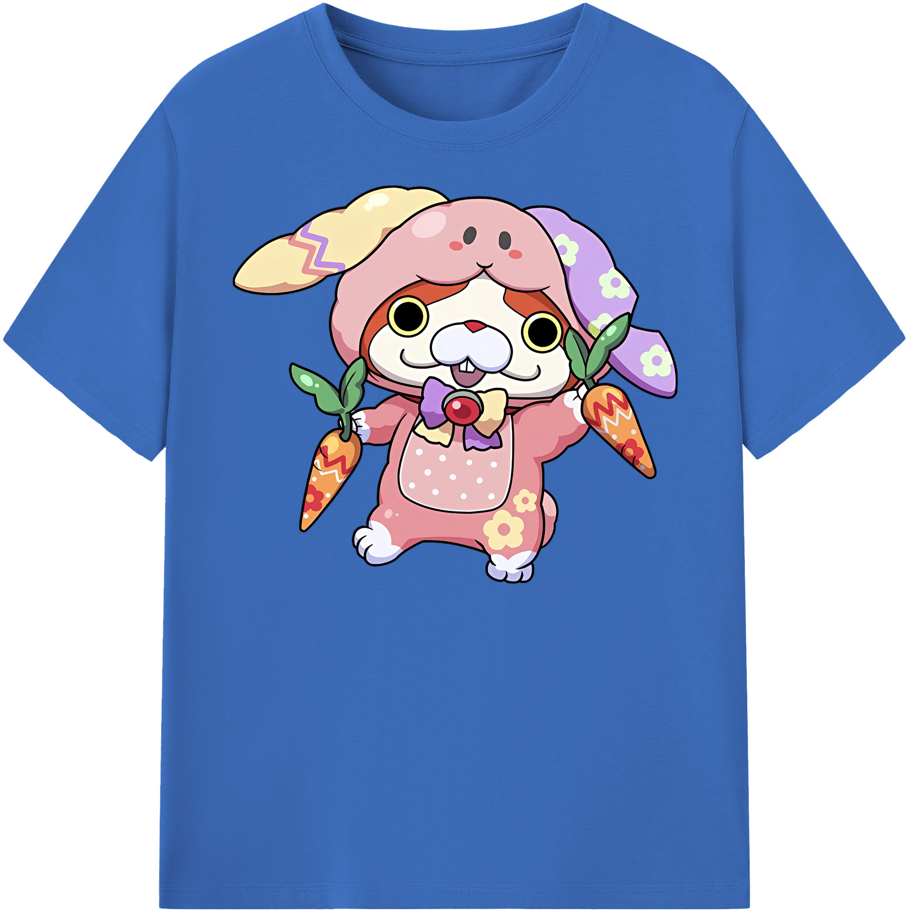 （画像用） 妖怪ウォッチ Yo-kai Watch 綿100％半袖Tシャツ（フロントプリント）