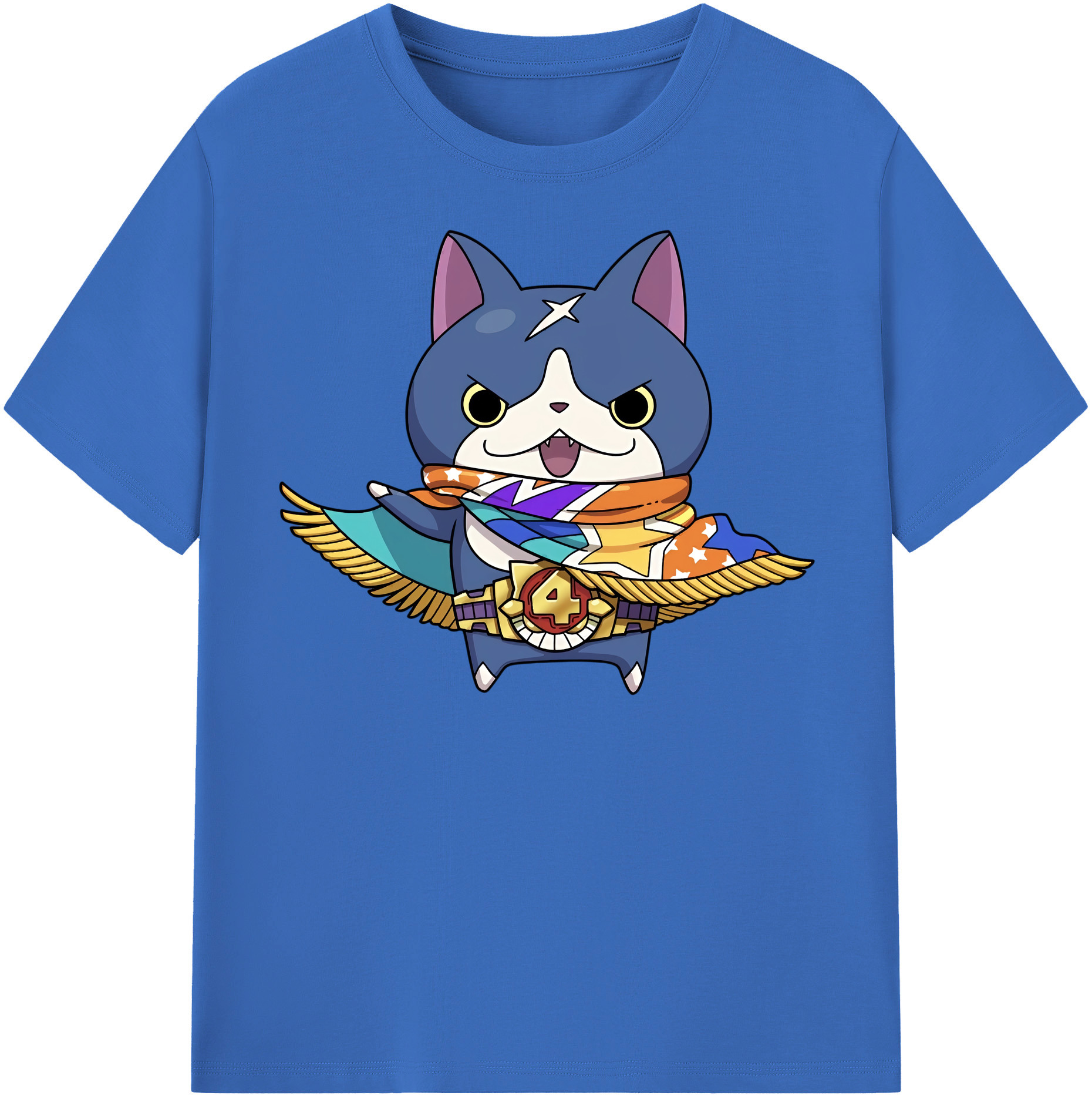 （画像用） 妖怪ウォッチ Yo-kai Watch 綿100％半袖Tシャツ（フロントプリント）