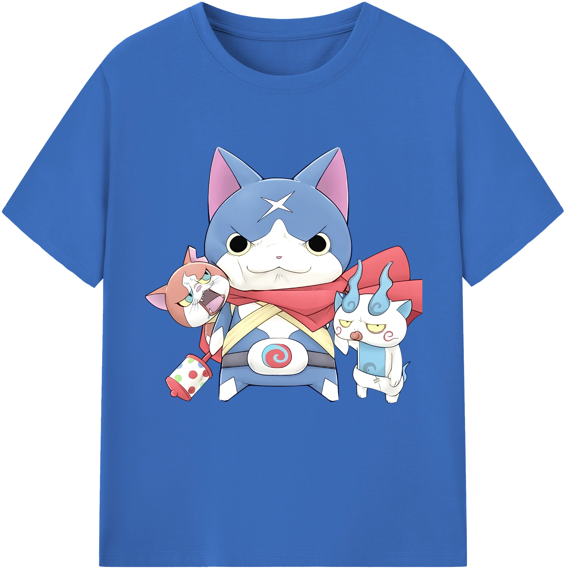 （画像用） 妖怪ウォッチ Yo-kai Watch 綿100％半袖Tシャツ（フロントプリント）