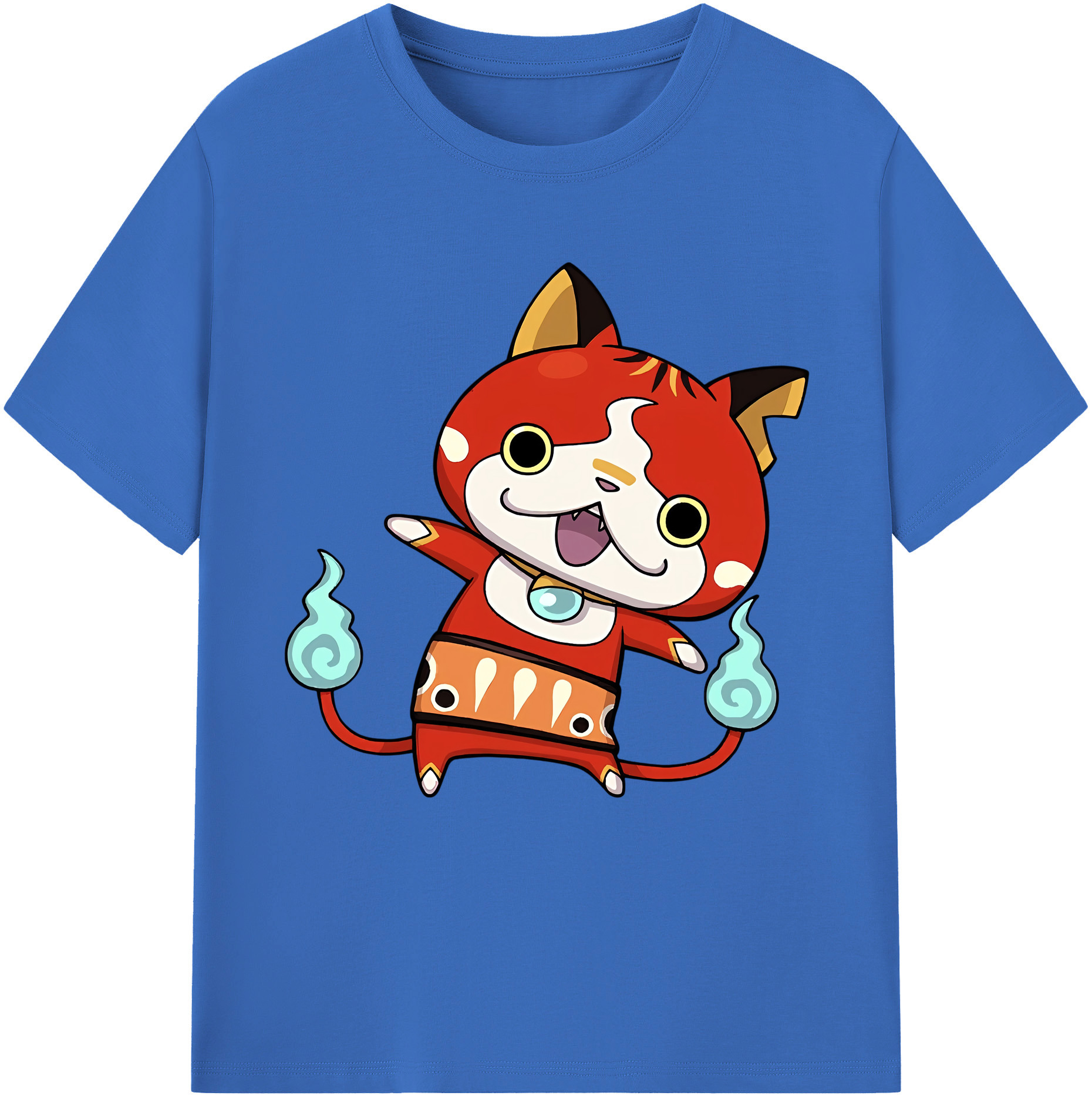 （画像用） 妖怪ウォッチ Yo-kai Watch 綿100％半袖Tシャツ（フロントプリント）