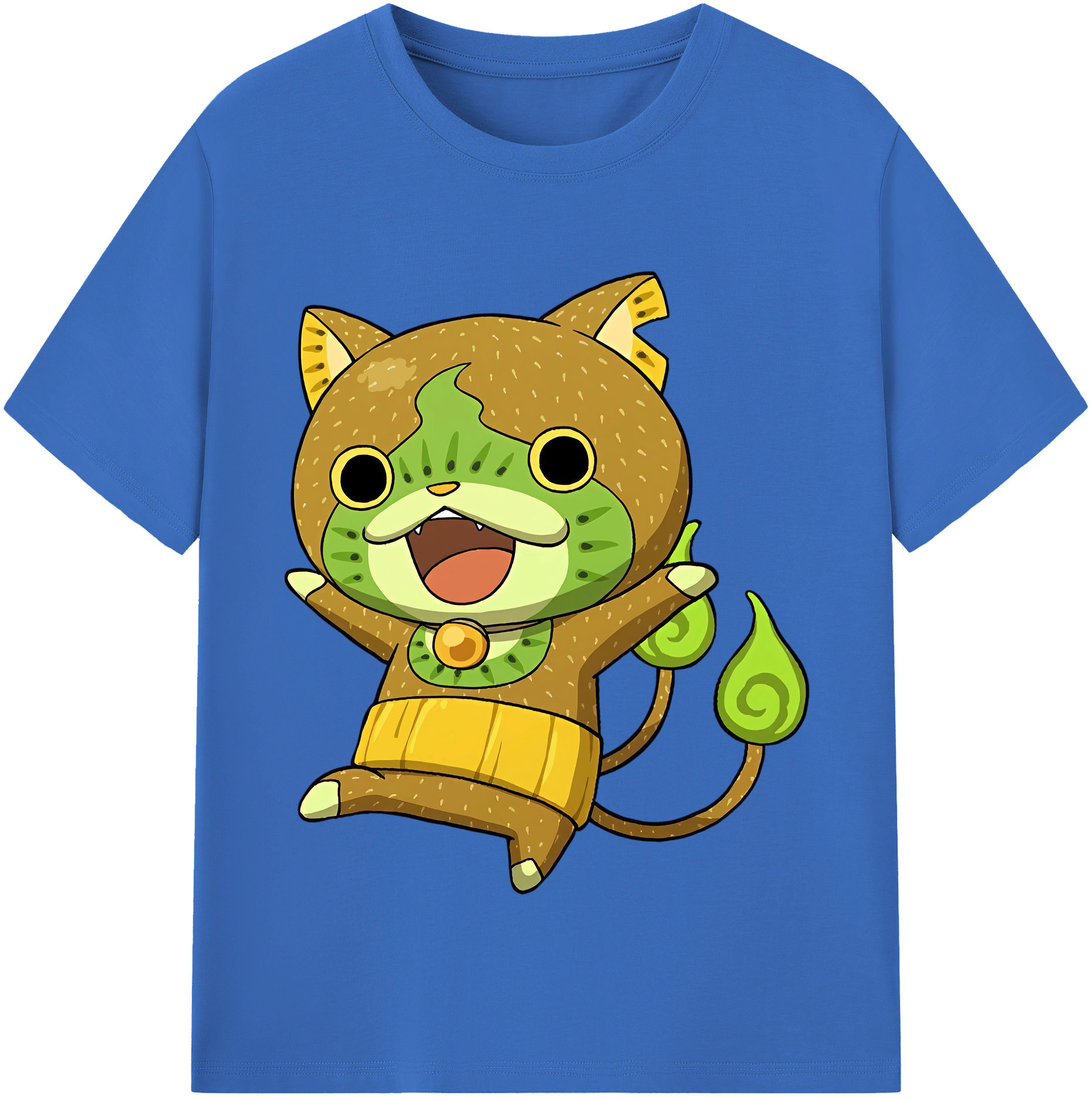 （画像用） 妖怪ウォッチ Yo-kai Watch 綿100％半袖Tシャツ（フロントプリント）