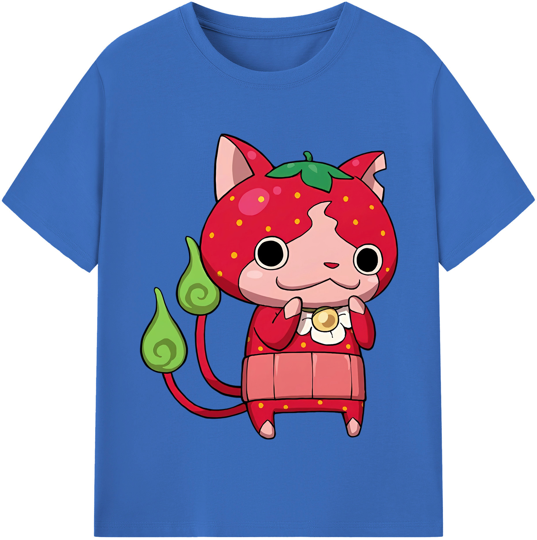 （画像用） 妖怪ウォッチ Yo-kai Watch 綿100％半袖Tシャツ（フロントプリント）
