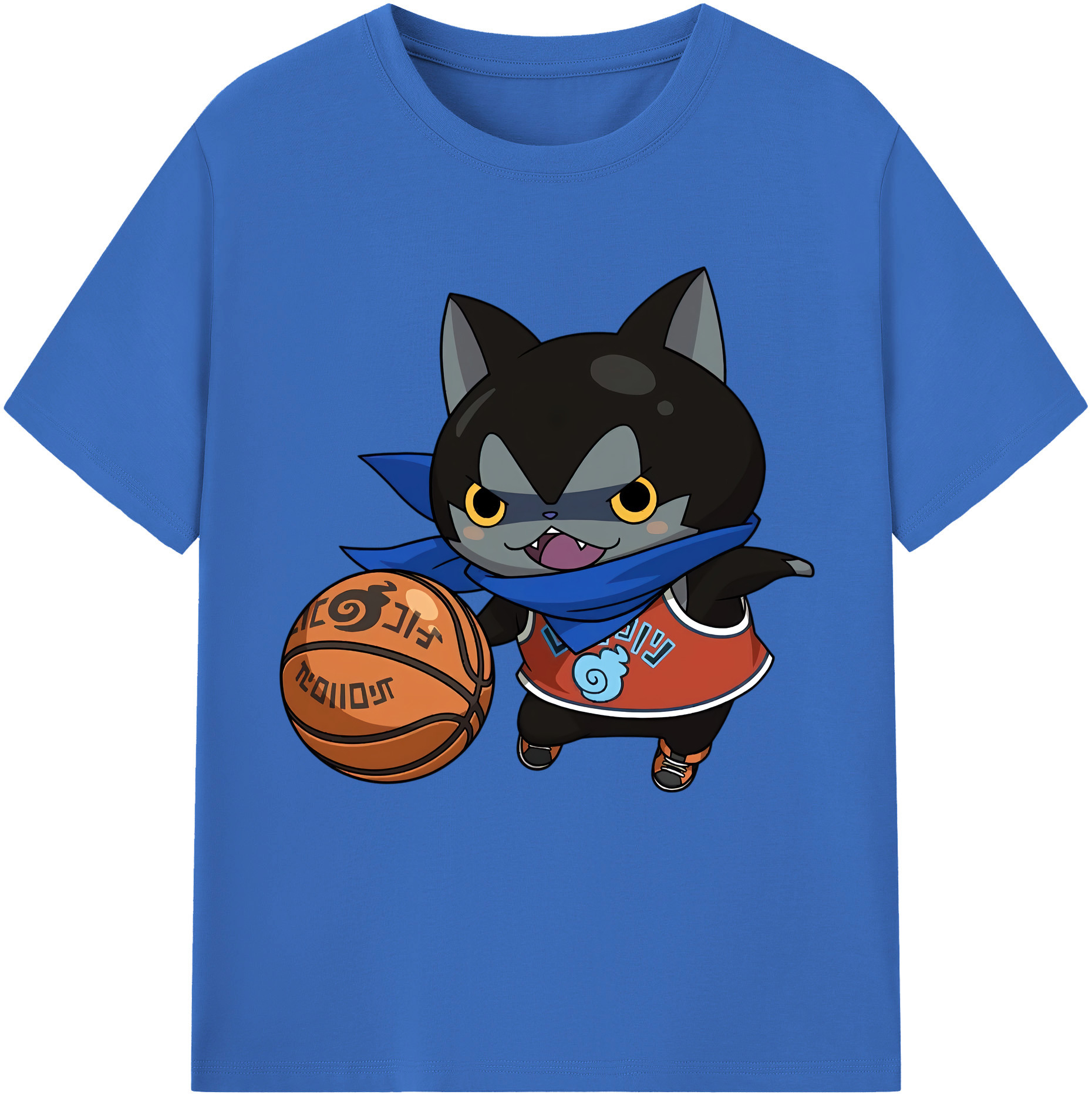 （画像用） 妖怪ウォッチ Yo-kai Watch 綿100％半袖Tシャツ（フロントプリント）