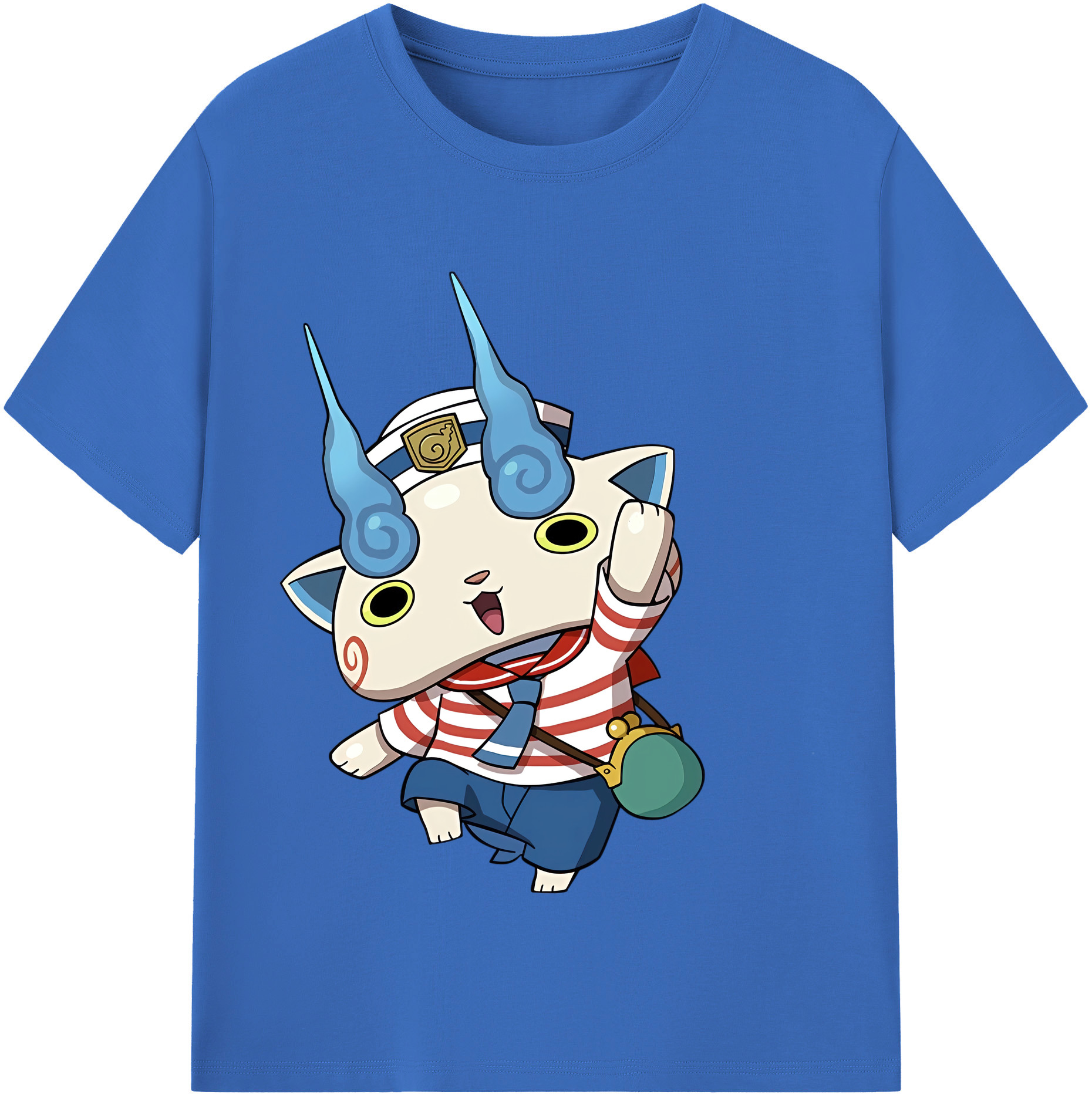 （画像用） 妖怪ウォッチ Yo-kai Watch 綿100％半袖Tシャツ（フロントプリント）