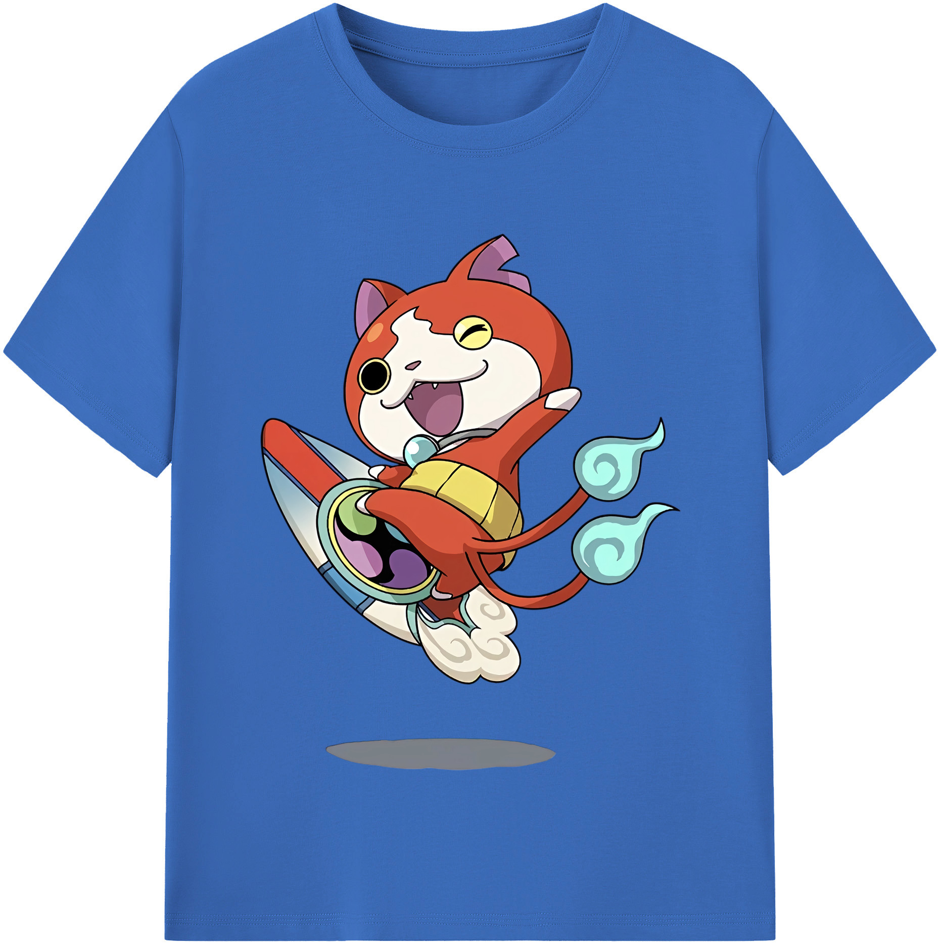 （画像用） 妖怪ウォッチ Yo-kai Watch 綿100％半袖Tシャツ（フロントプリント）