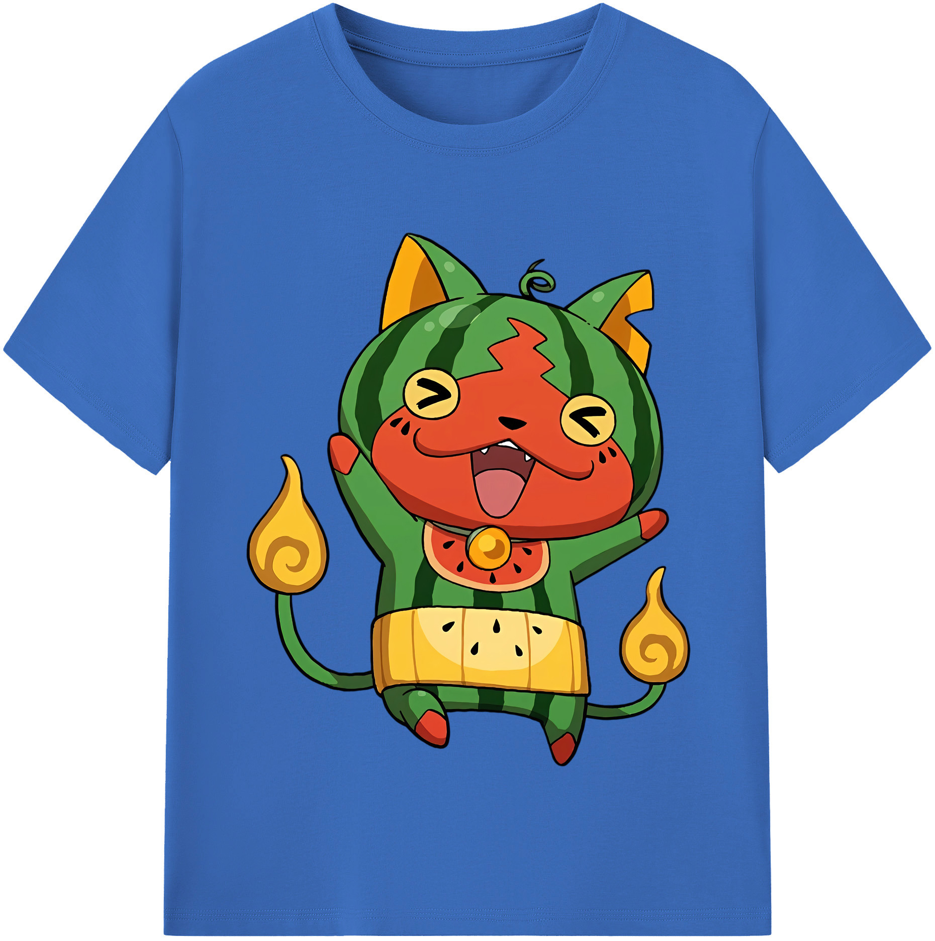（画像用） 妖怪ウォッチ Yo-kai Watch 綿100％半袖Tシャツ（フロントプリント）
