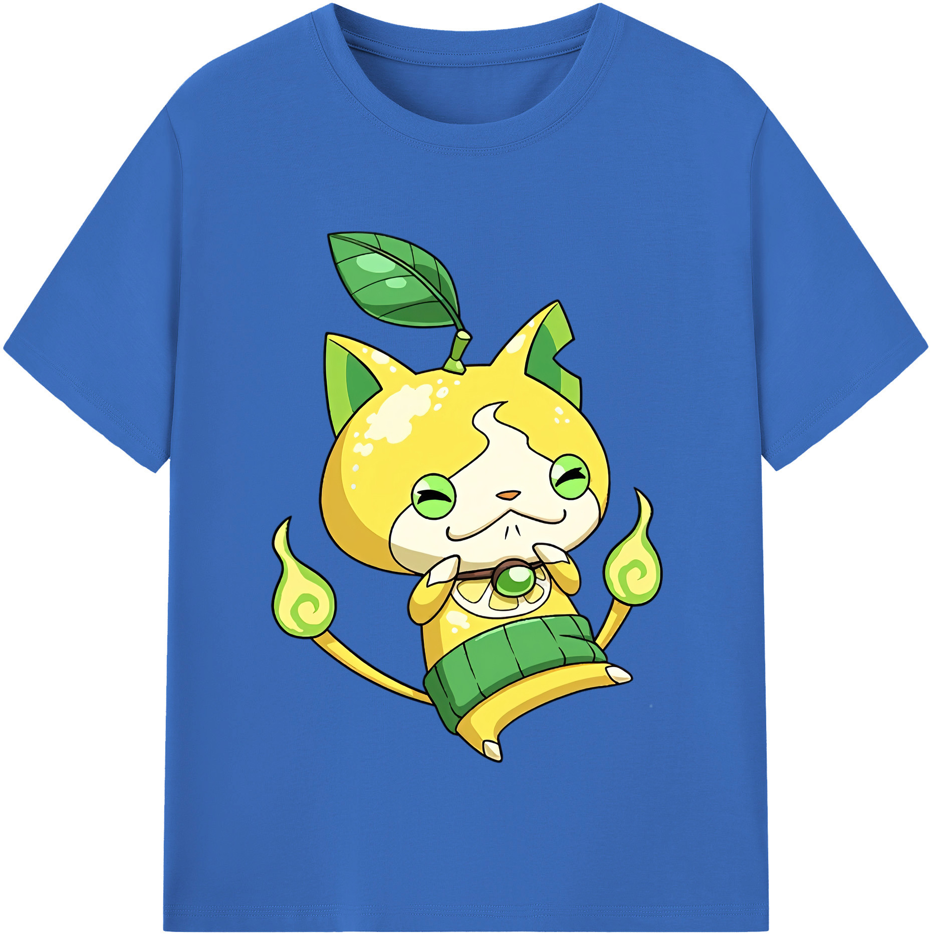（画像用） 妖怪ウォッチ Yo-kai Watch 綿100％半袖Tシャツ（フロントプリント）
