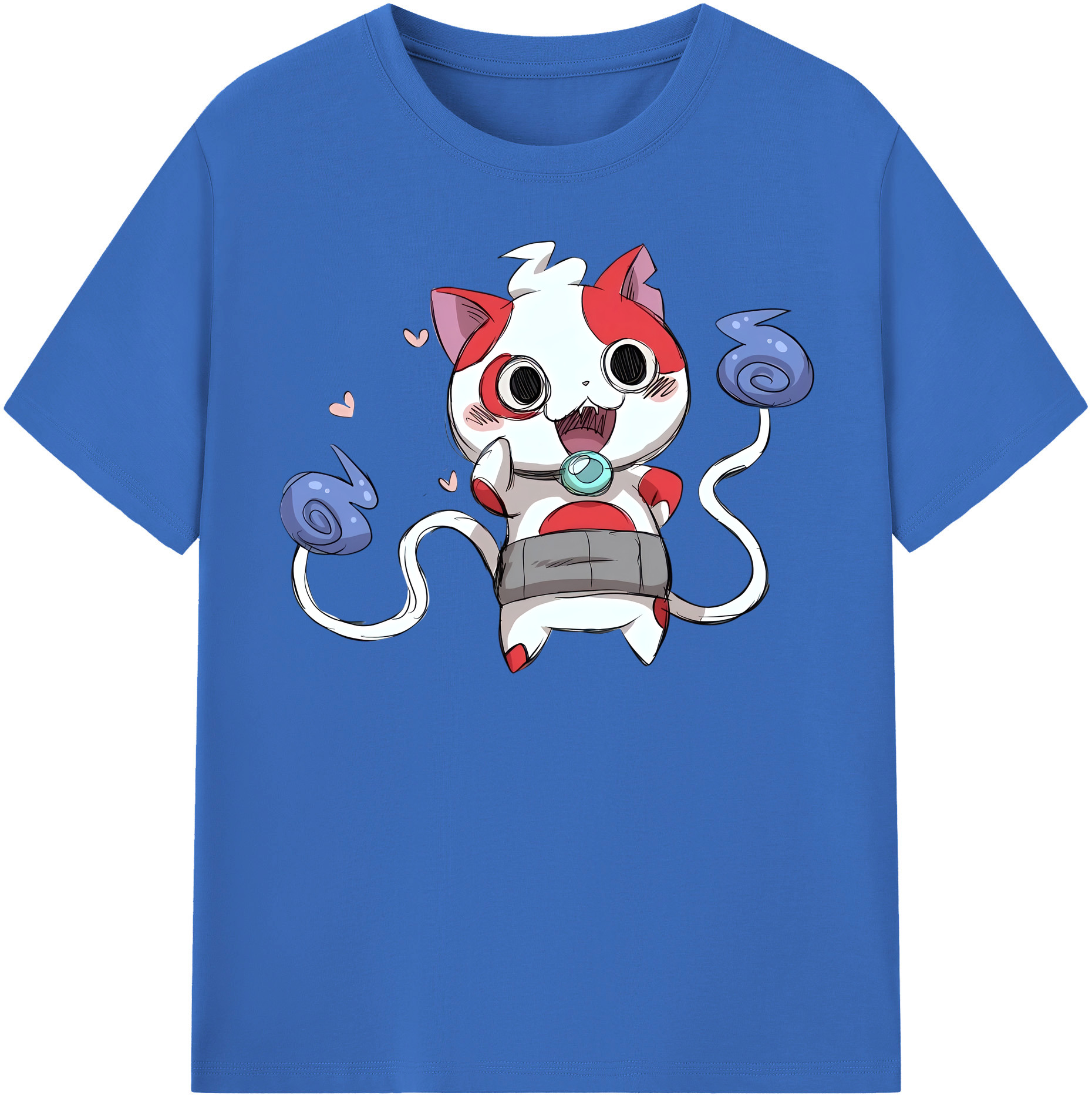（画像用） 妖怪ウォッチ Yo-kai Watch 綿100％半袖Tシャツ（フロントプリント）