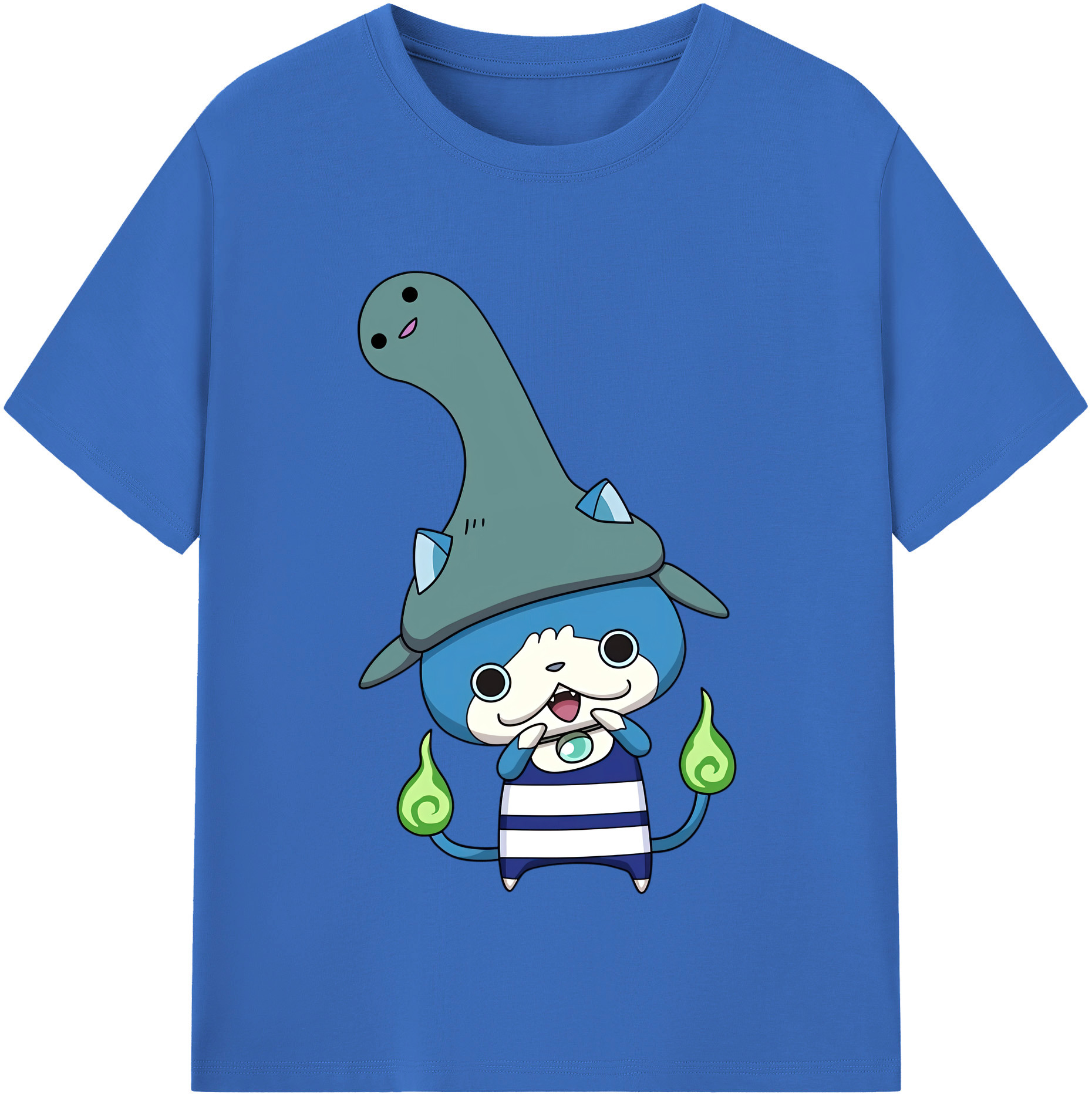 （画像用） 妖怪ウォッチ Yo-kai Watch 綿100％半袖Tシャツ（フロントプリント）