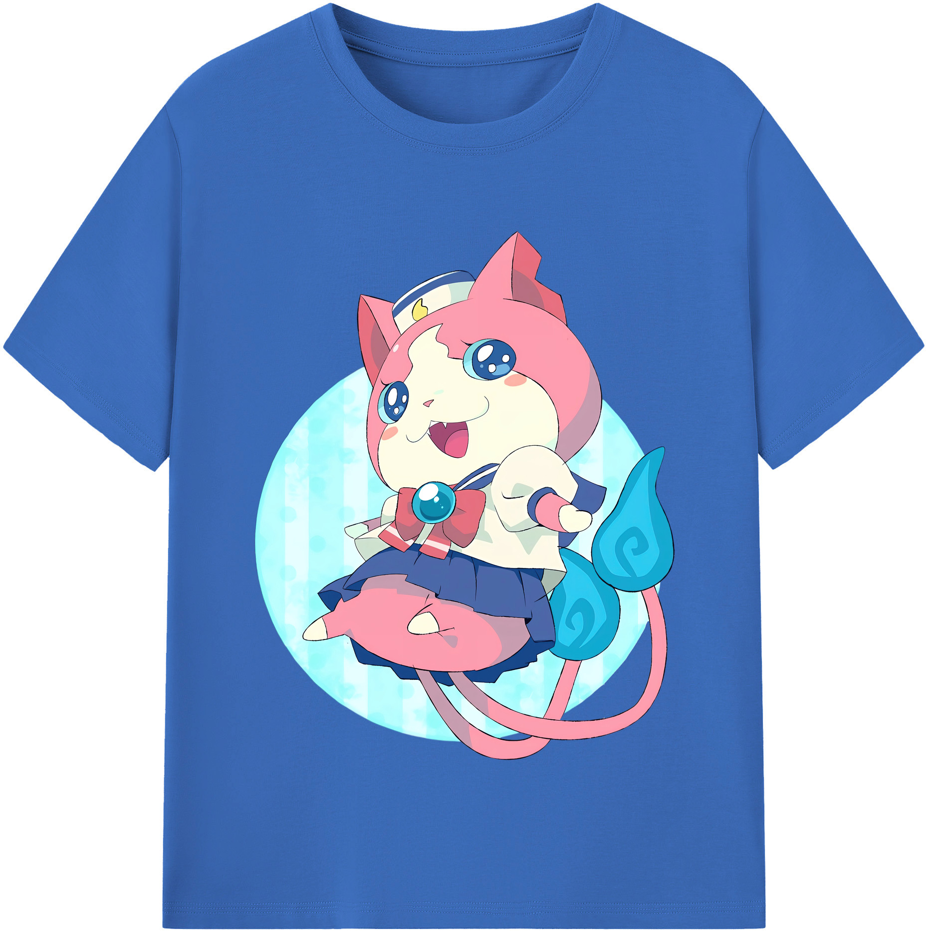 （画像用） 妖怪ウォッチ Yo-kai Watch 綿100％半袖Tシャツ（フロントプリント）