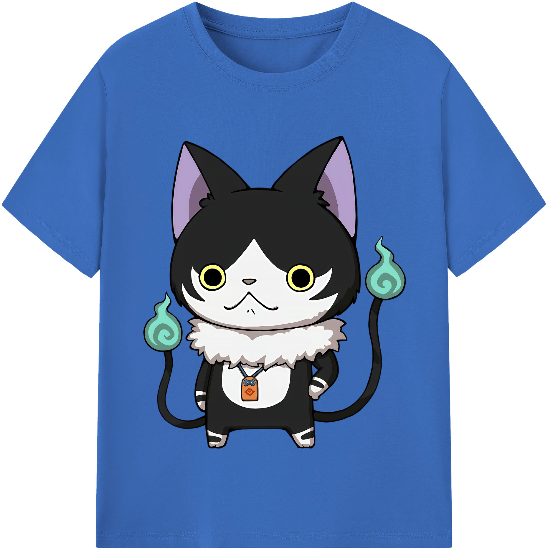（画像用） 妖怪ウォッチ Yo-kai Watch 綿100％半袖Tシャツ（フロントプリント）
