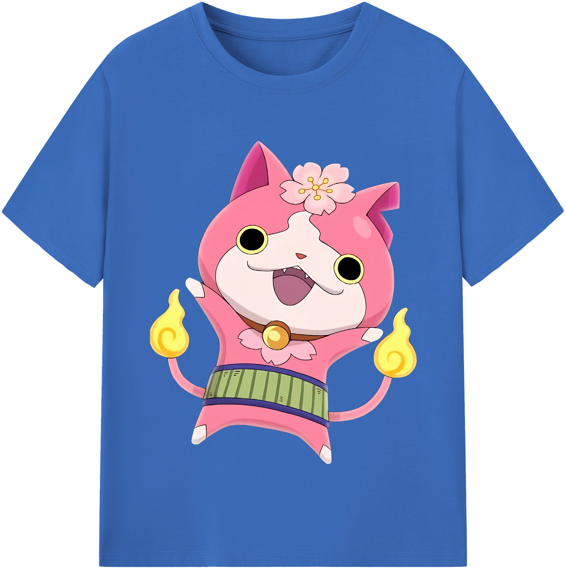 （画像用） 妖怪ウォッチ Yo-kai Watch 綿100％半袖Tシャツ（フロントプリント）