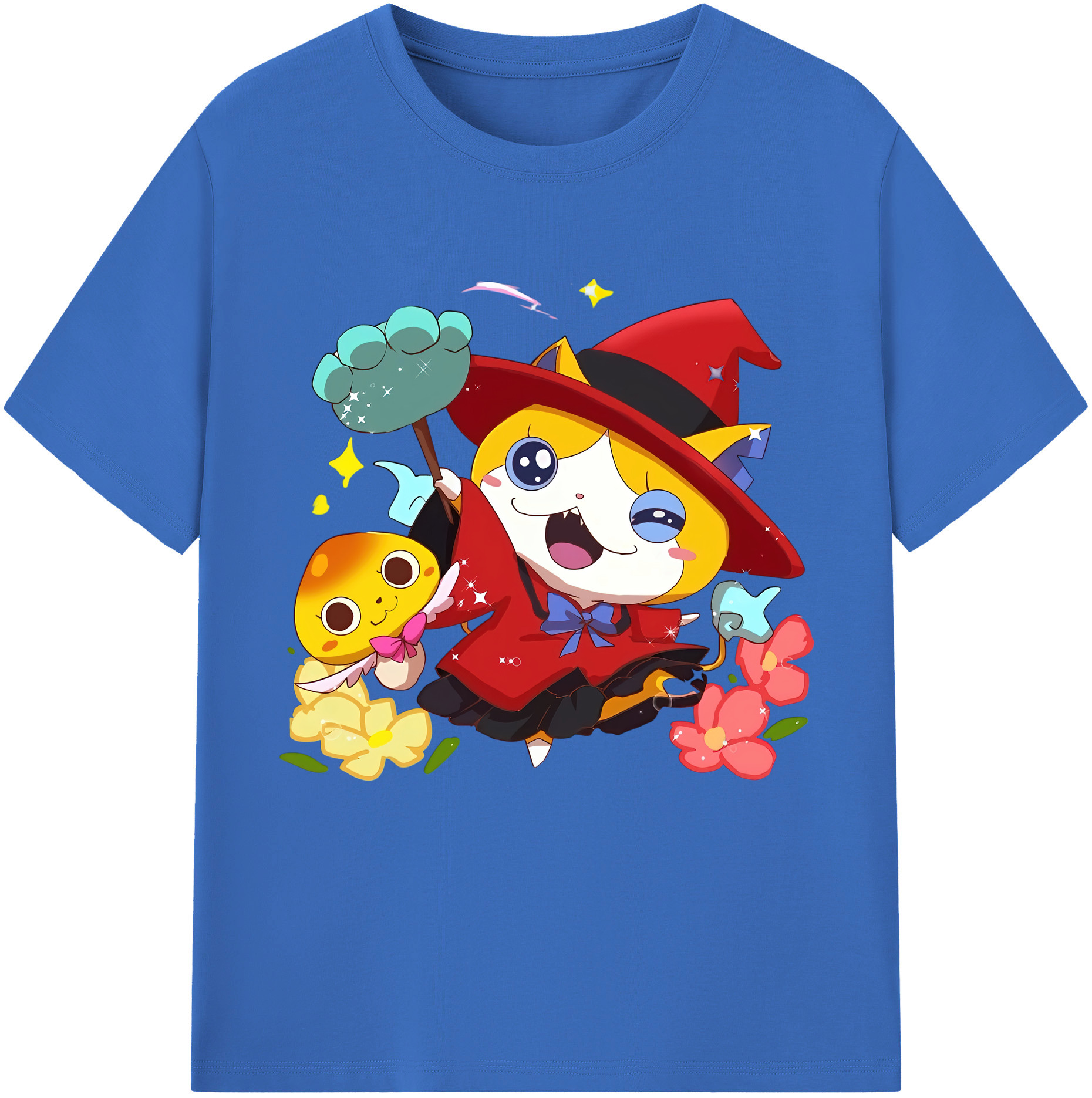（画像用） 妖怪ウォッチ Yo-kai Watch 綿100％半袖Tシャツ（フロントプリント）
