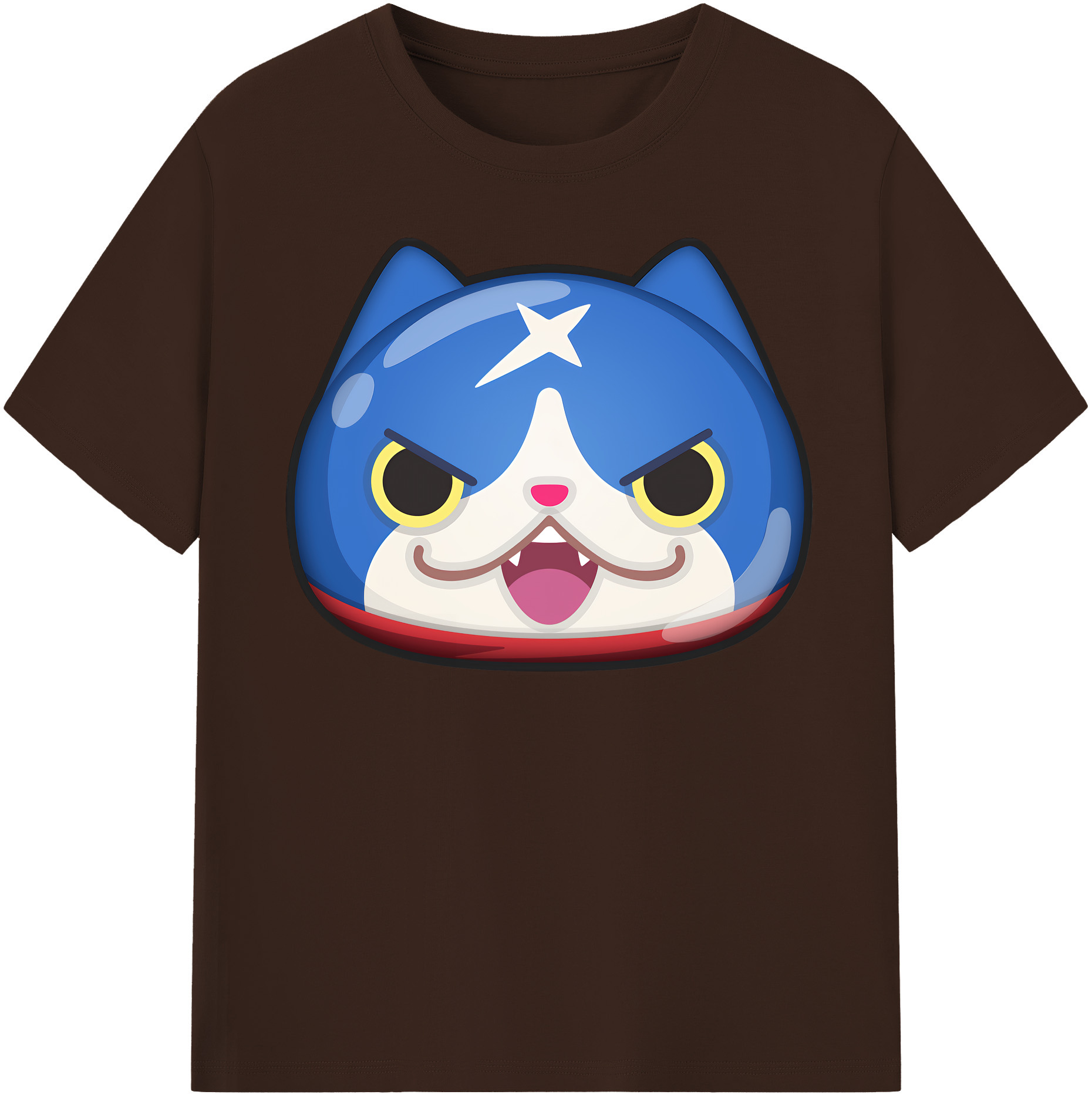 （画像用） 妖怪ウォッチ Yo-kai Watch 綿100％半袖Tシャツ（フロントプリント）