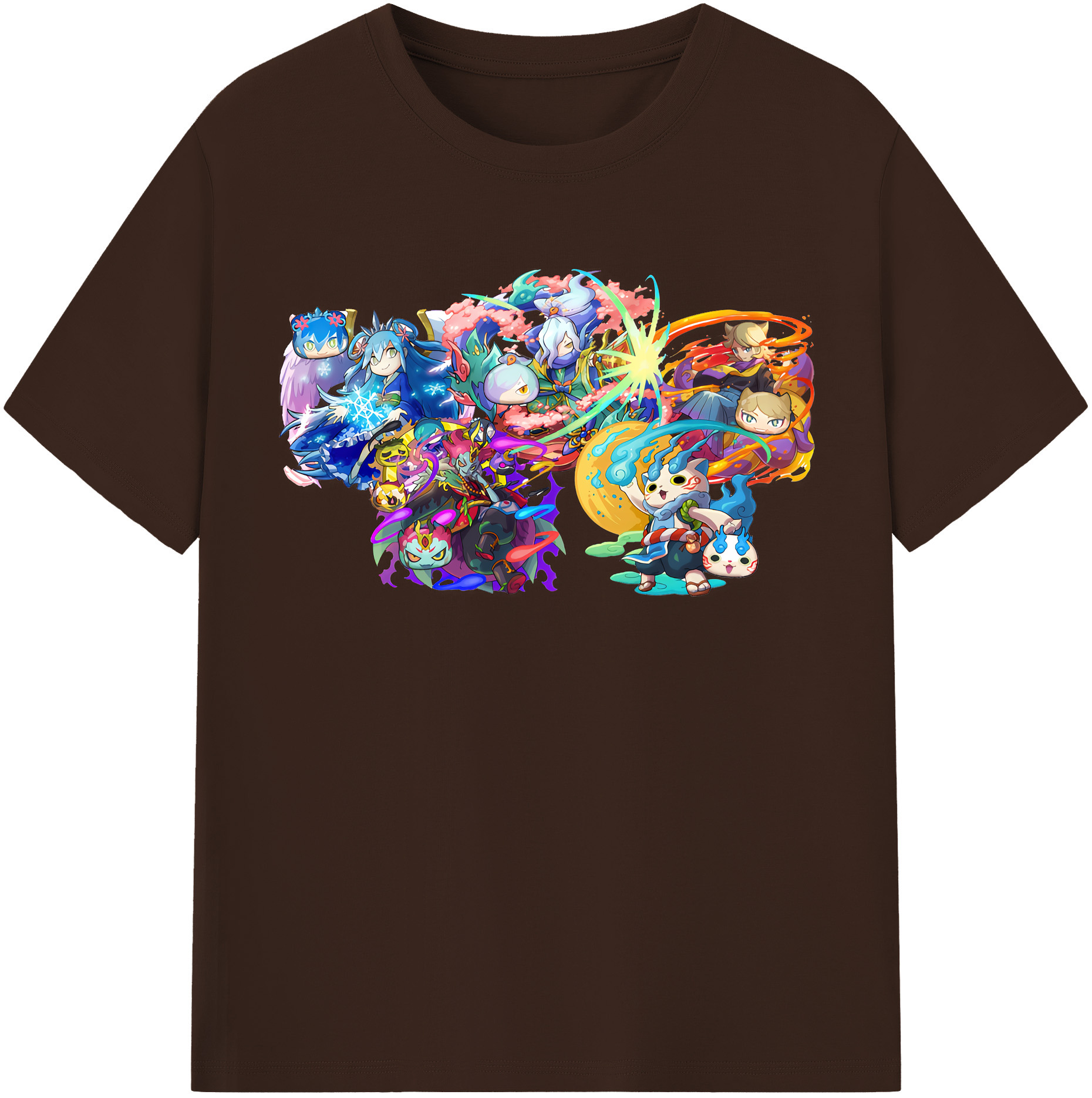 （画像用） 妖怪ウォッチ Yo-kai Watch 綿100％半袖Tシャツ（フロントプリント）