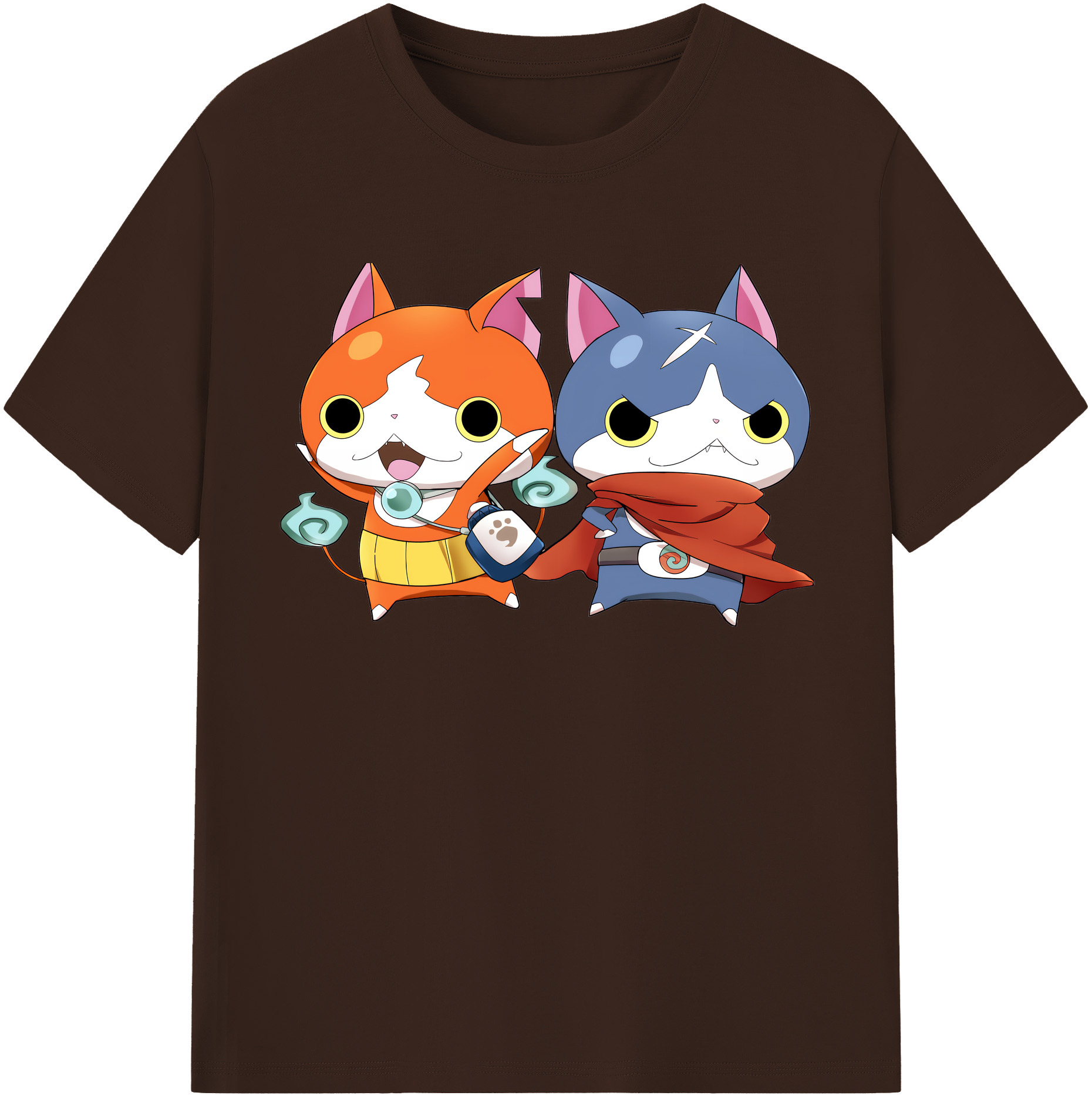 （画像用） 妖怪ウォッチ Yo-kai Watch 綿100％半袖Tシャツ（フロントプリント）