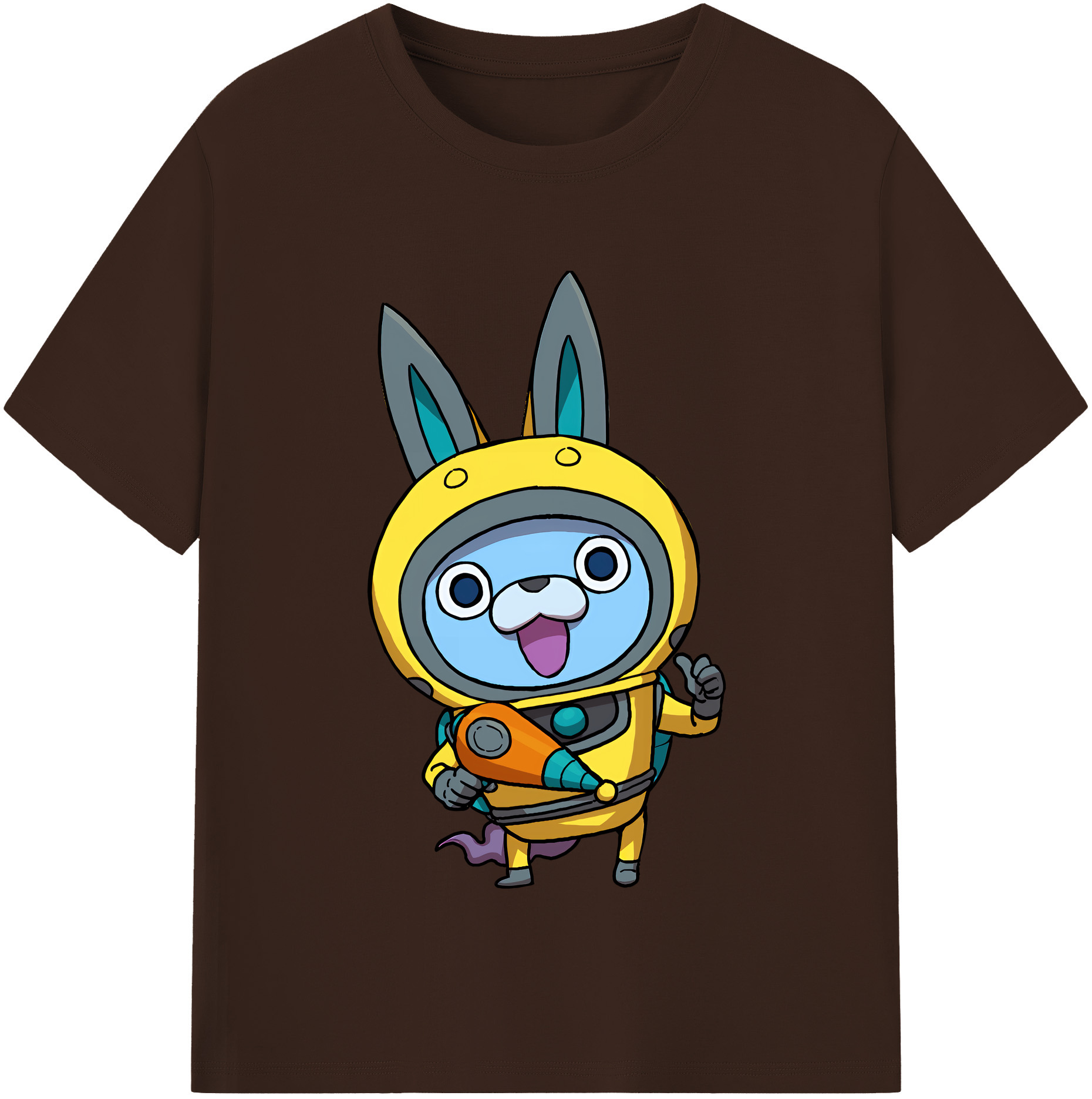 （画像用） 妖怪ウォッチ Yo-kai Watch 綿100％半袖Tシャツ（フロントプリント）