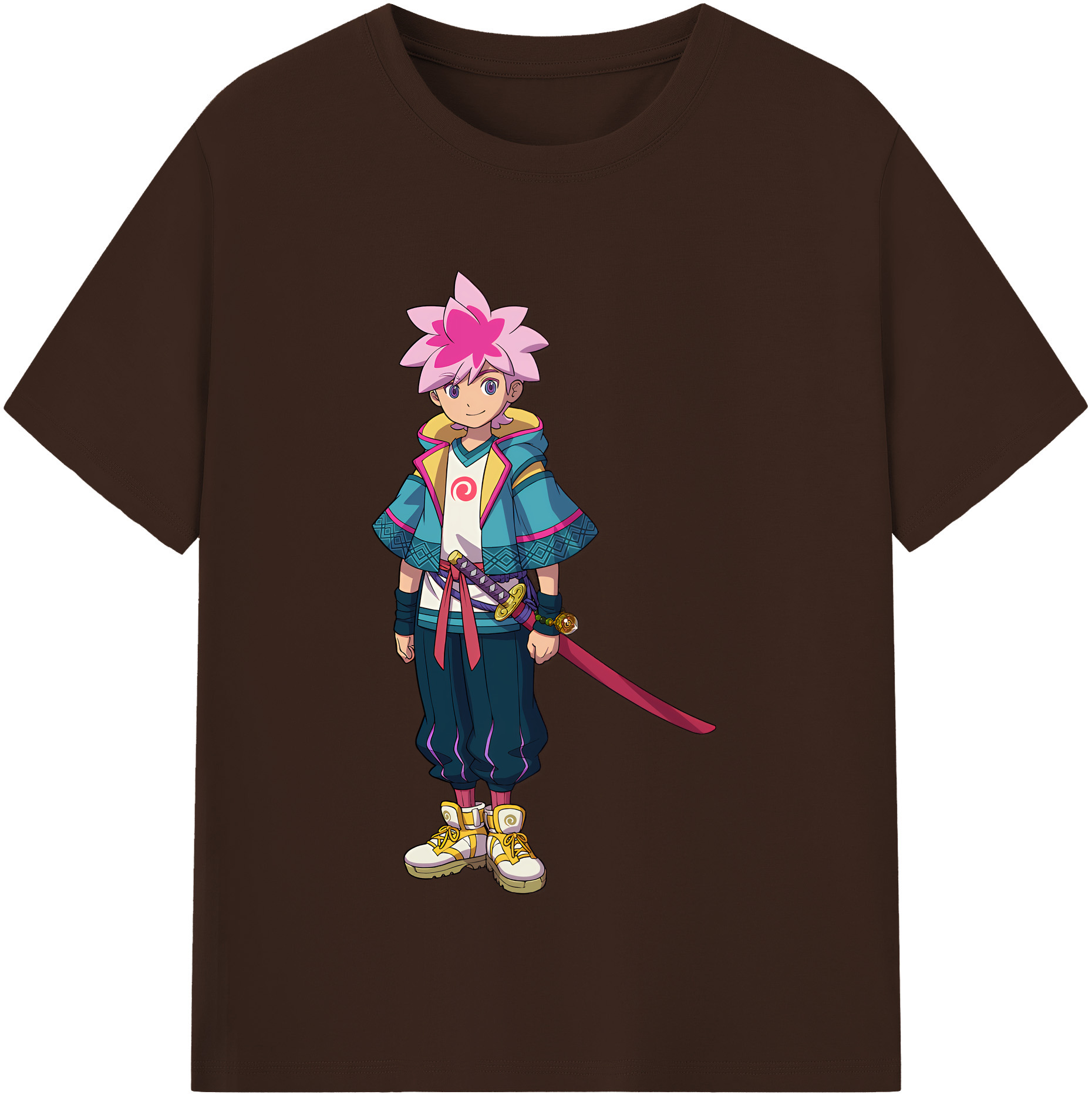 （画像用） 妖怪ウォッチ Yo-kai Watch 綿100％半袖Tシャツ（フロントプリント）