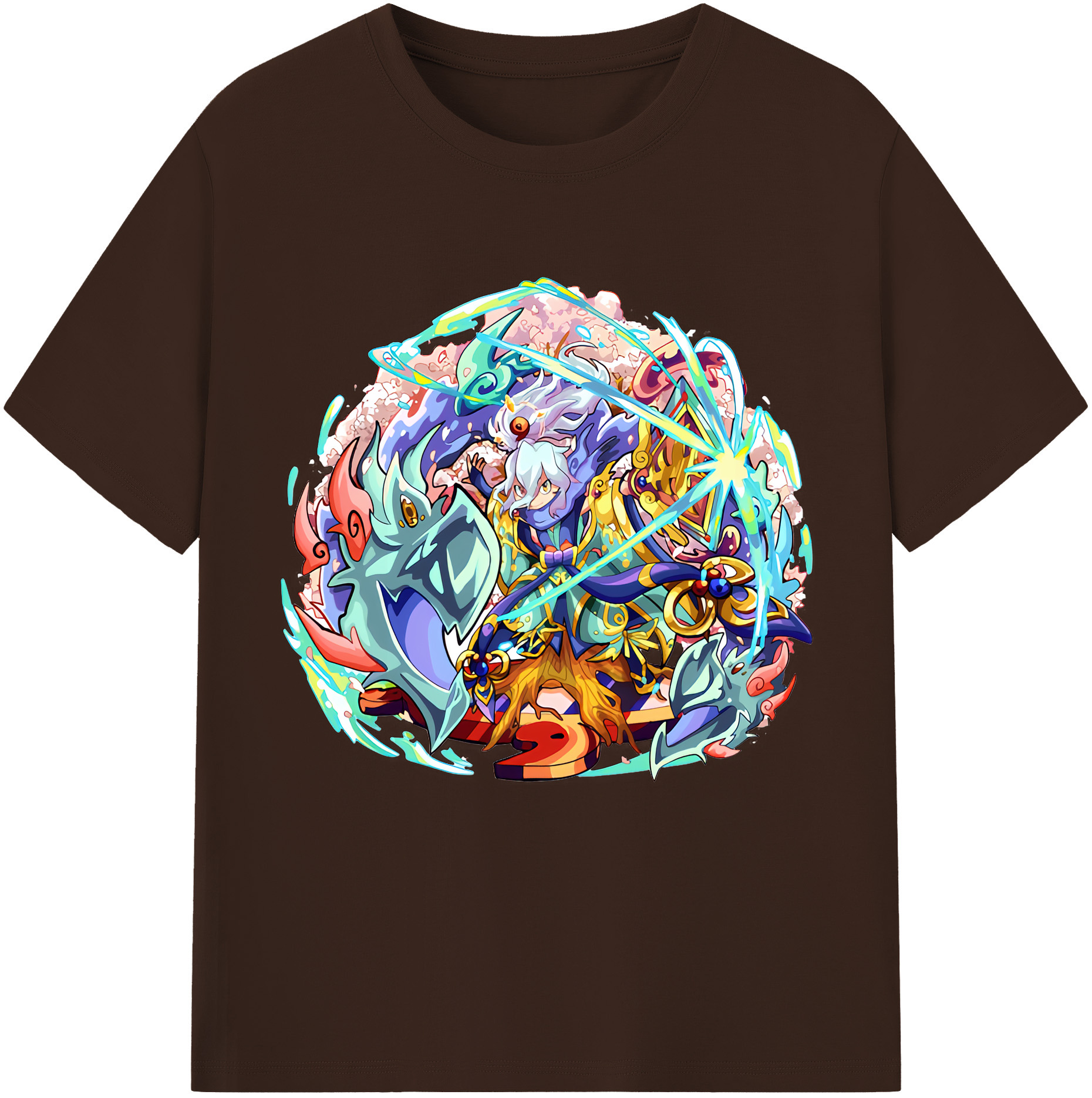（画像用） 妖怪ウォッチ Yo-kai Watch 綿100％半袖Tシャツ（フロントプリント）