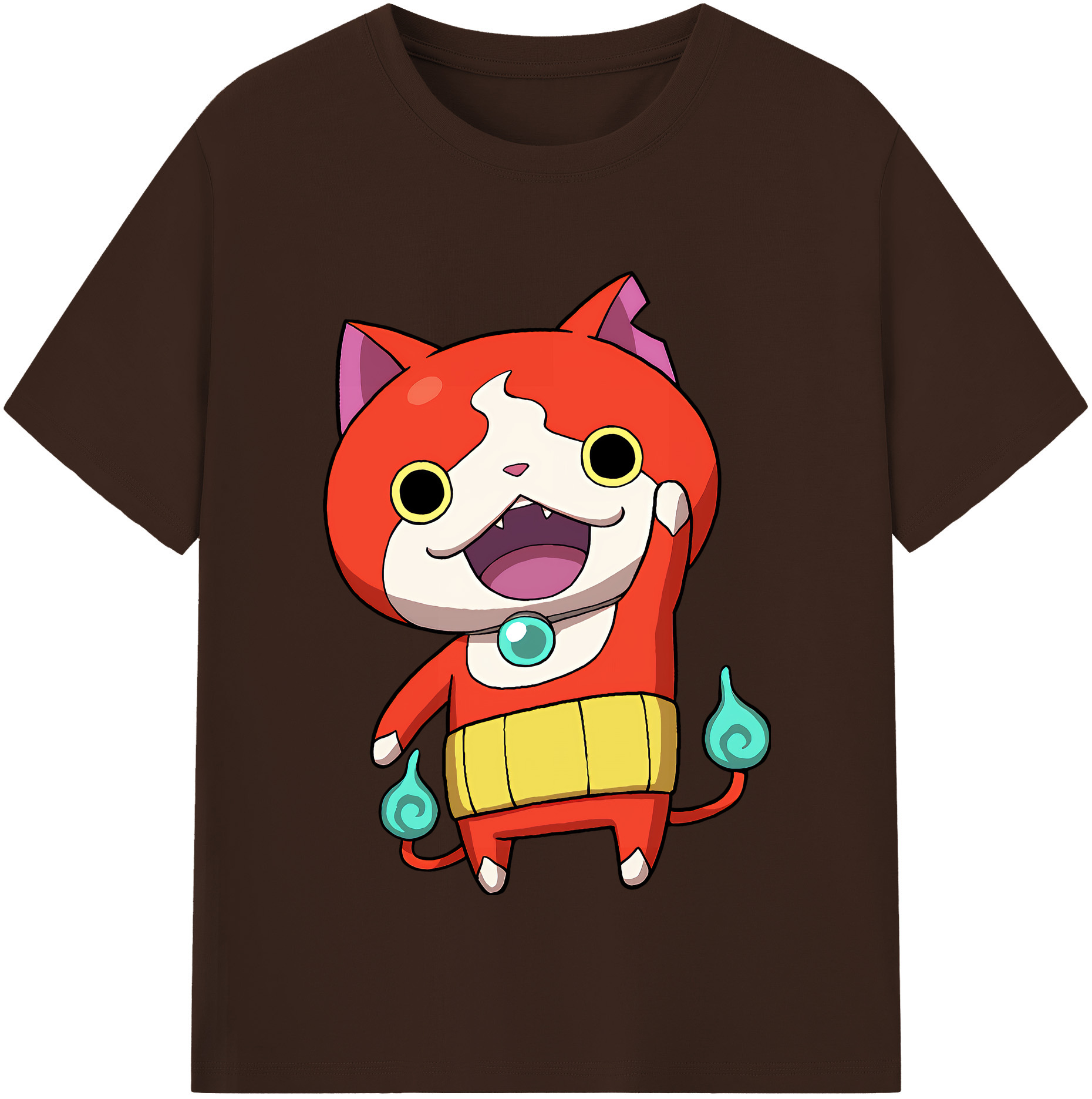 （画像用） 妖怪ウォッチ Yo-kai Watch 綿100％半袖Tシャツ（フロントプリント）
