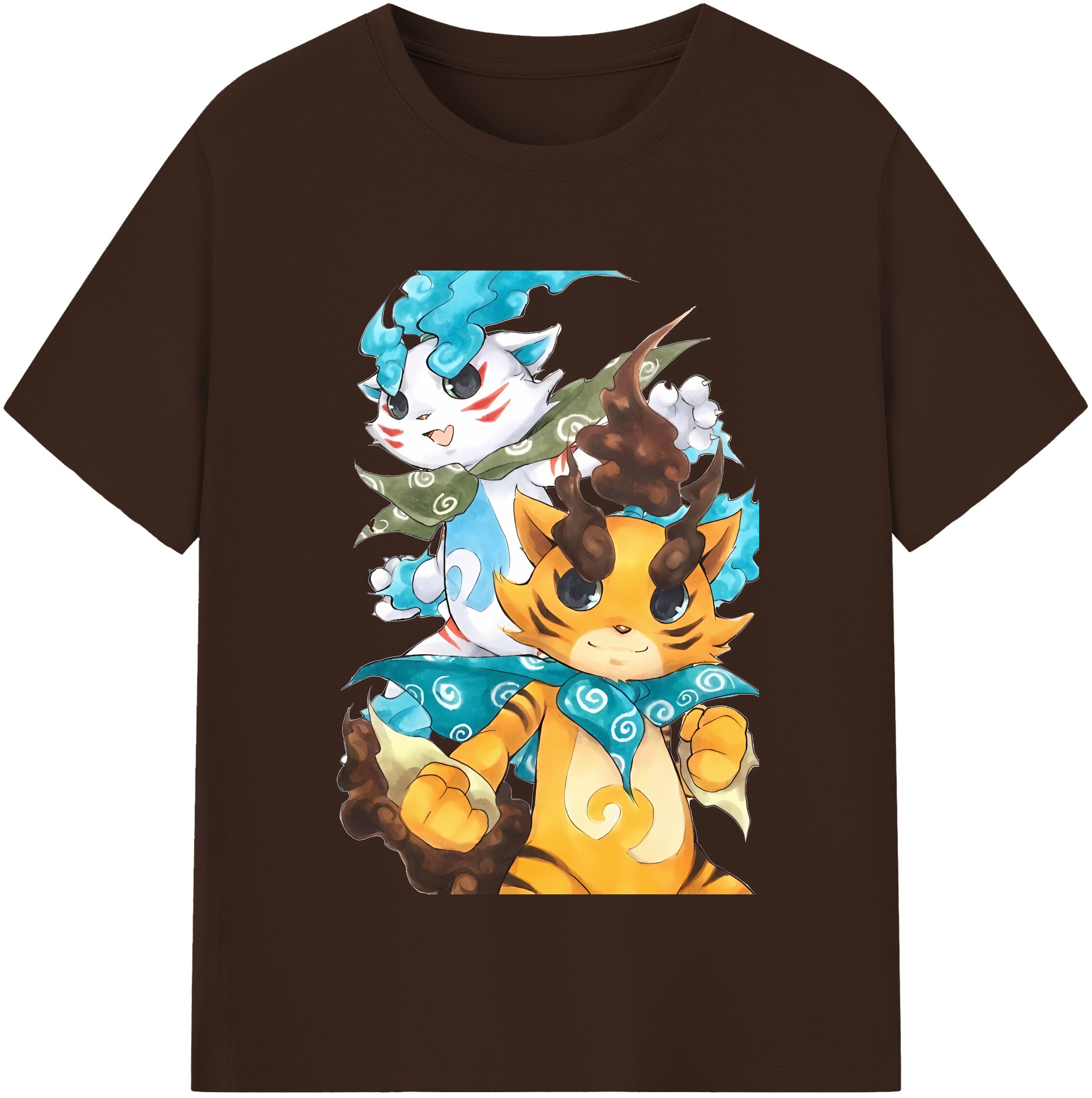 （画像用） 妖怪ウォッチ Yo-kai Watch 綿100％半袖Tシャツ（フロントプリント）