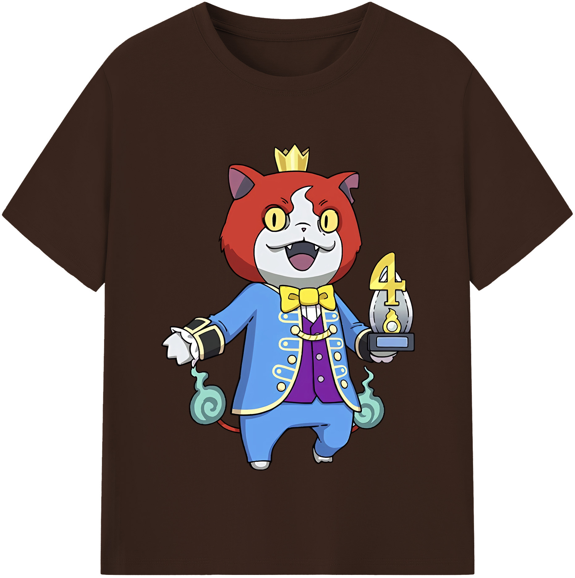 （画像用） 妖怪ウォッチ Yo-kai Watch 綿100％半袖Tシャツ（フロントプリント）
