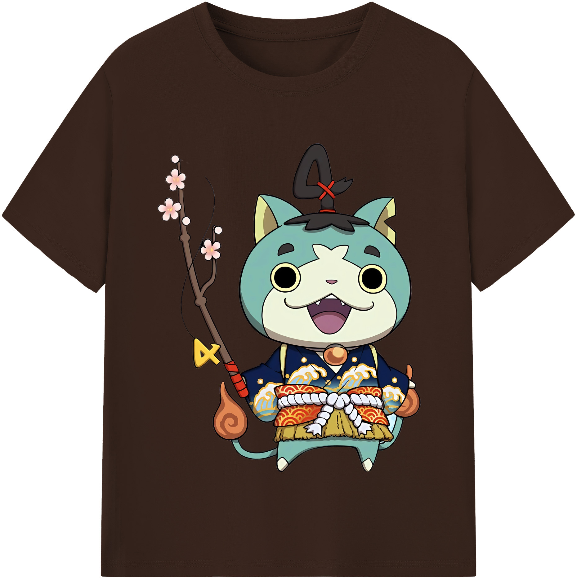（画像用） 妖怪ウォッチ Yo-kai Watch 綿100％半袖Tシャツ（フロントプリント）