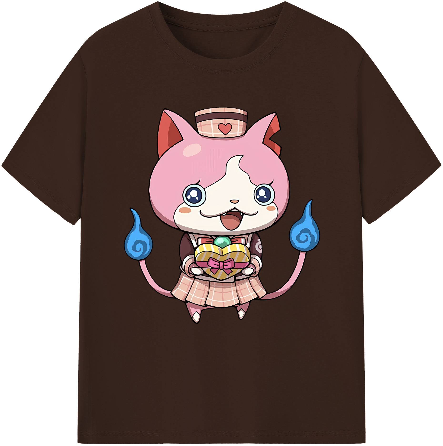 （画像用） 妖怪ウォッチ Yo-kai Watch 綿100％半袖Tシャツ（フロントプリント）