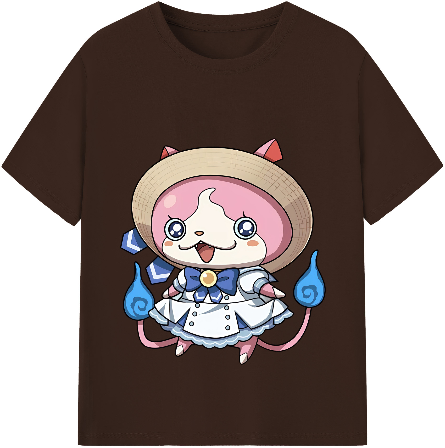 （画像用） 妖怪ウォッチ Yo-kai Watch 綿100％半袖Tシャツ（フロントプリント）