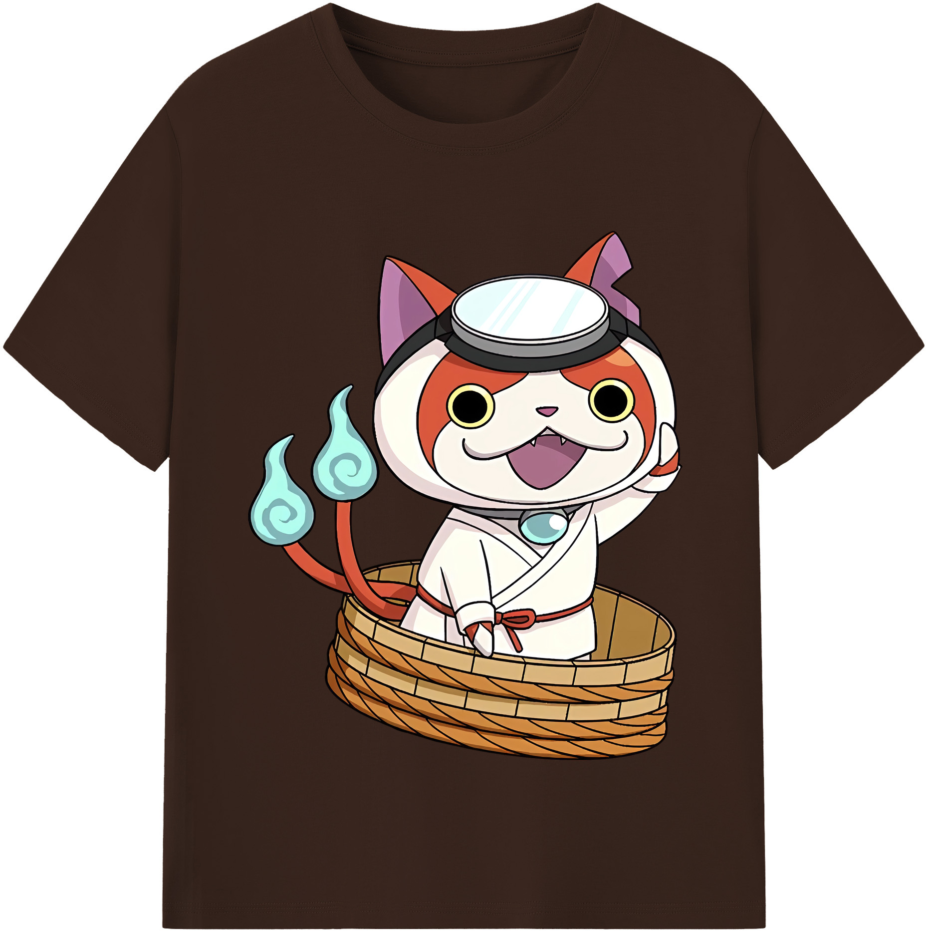 （画像用） 妖怪ウォッチ Yo-kai Watch 綿100％半袖Tシャツ（フロントプリント）