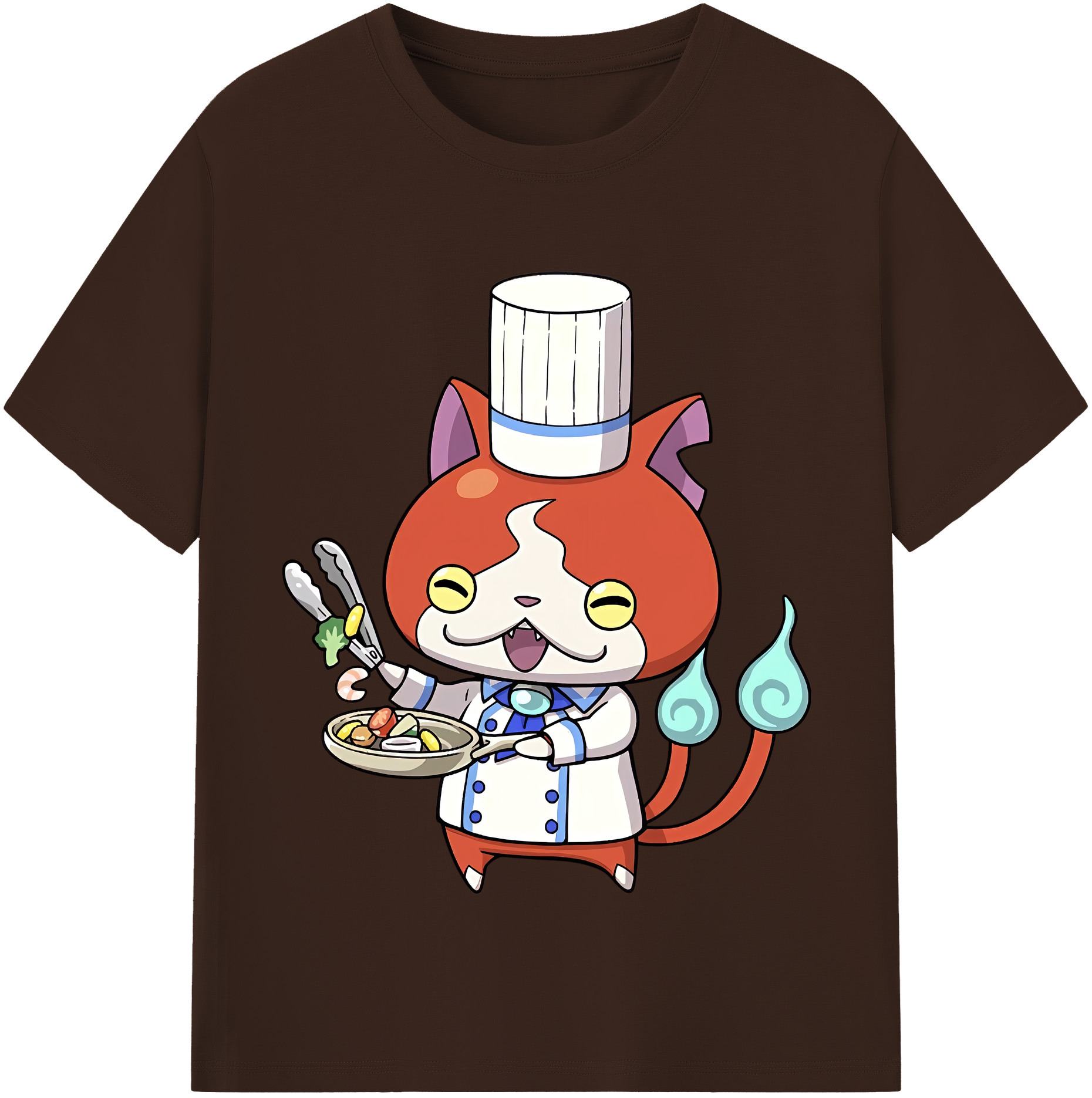 （画像用） 妖怪ウォッチ Yo-kai Watch 綿100％半袖Tシャツ（フロントプリント）