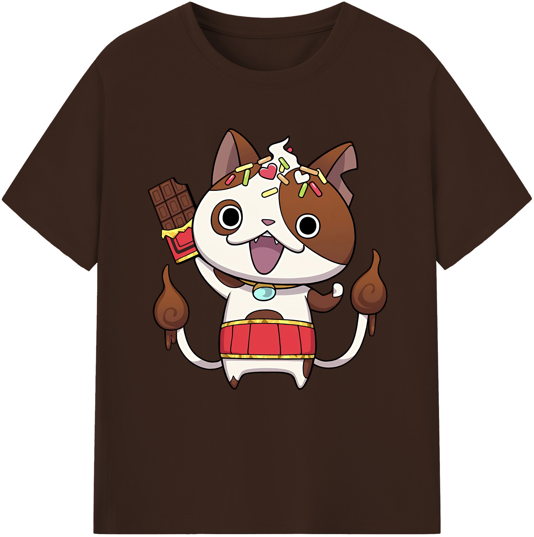 （画像用） 妖怪ウォッチ Yo-kai Watch 綿100％半袖Tシャツ（フロントプリント）
