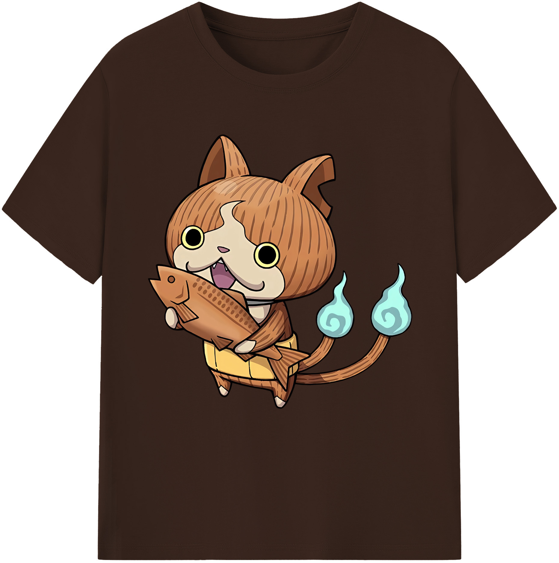 （画像用） 妖怪ウォッチ Yo-kai Watch 綿100％半袖Tシャツ（フロントプリント）