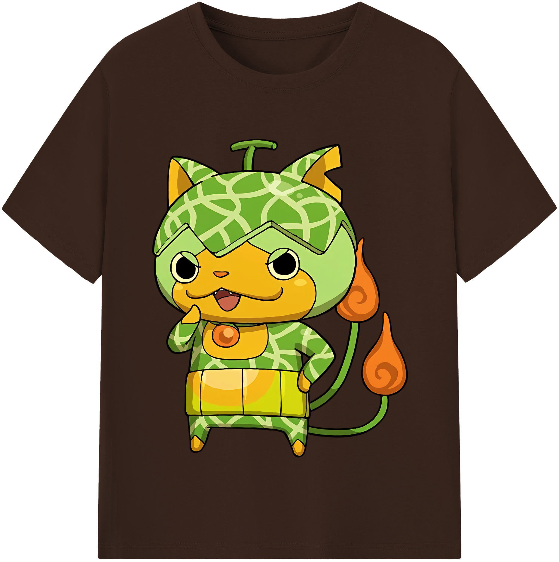 （画像用） 妖怪ウォッチ Yo-kai Watch 綿100％半袖Tシャツ（フロントプリント）