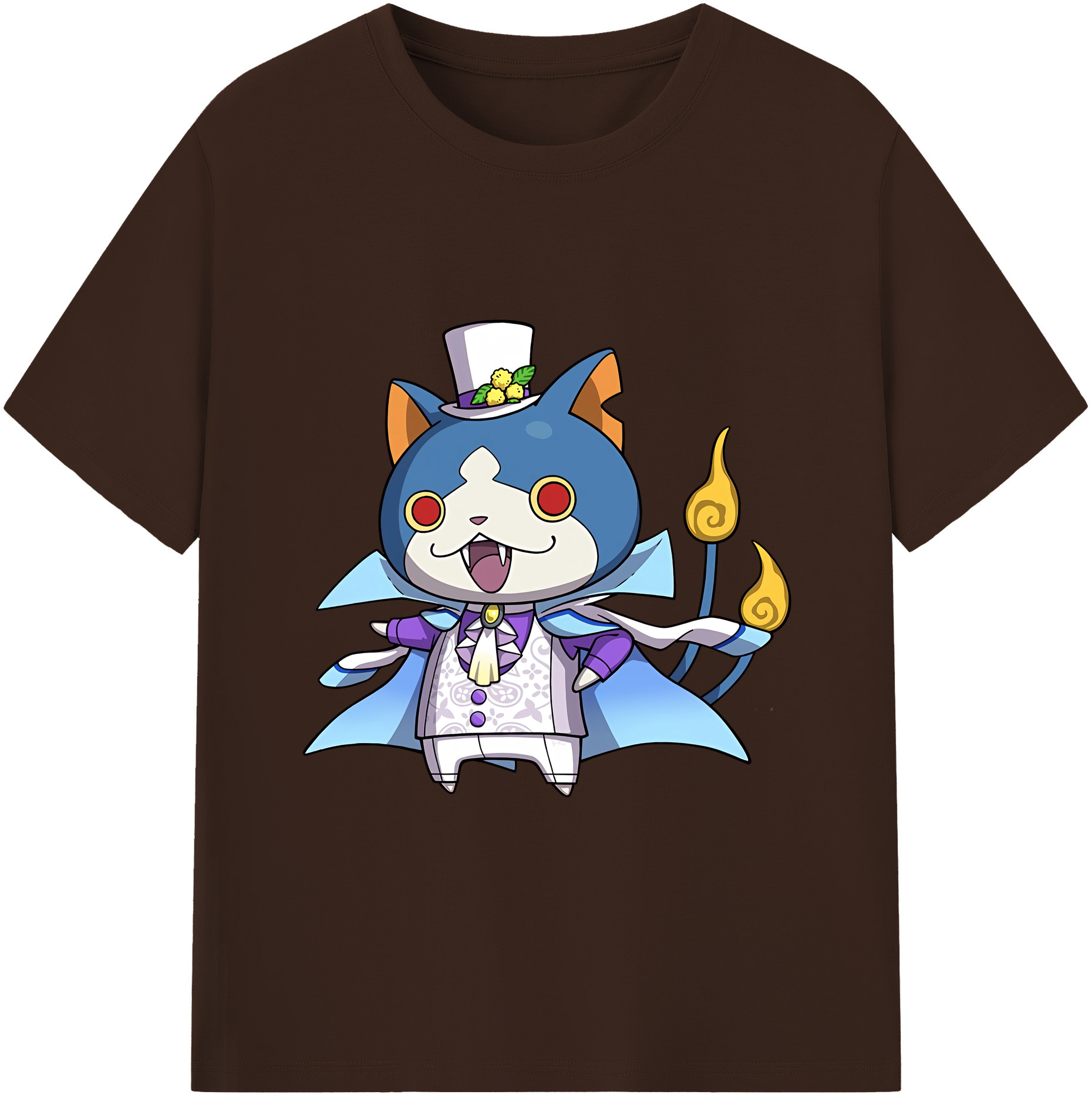 （画像用） 妖怪ウォッチ Yo-kai Watch 綿100％半袖Tシャツ（フロントプリント）