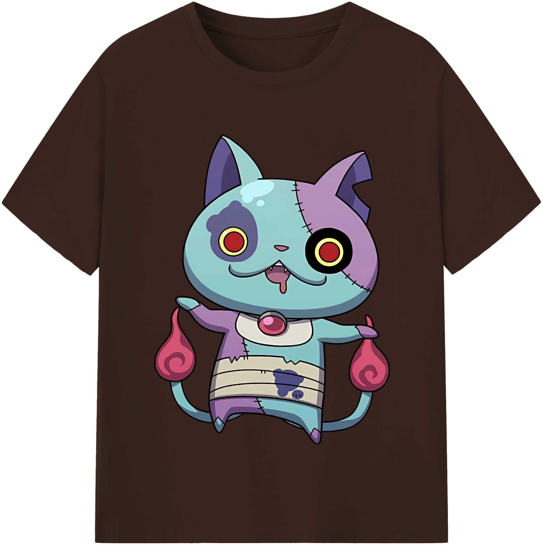 （画像用） 妖怪ウォッチ Yo-kai Watch 綿100％半袖Tシャツ（フロントプリント）