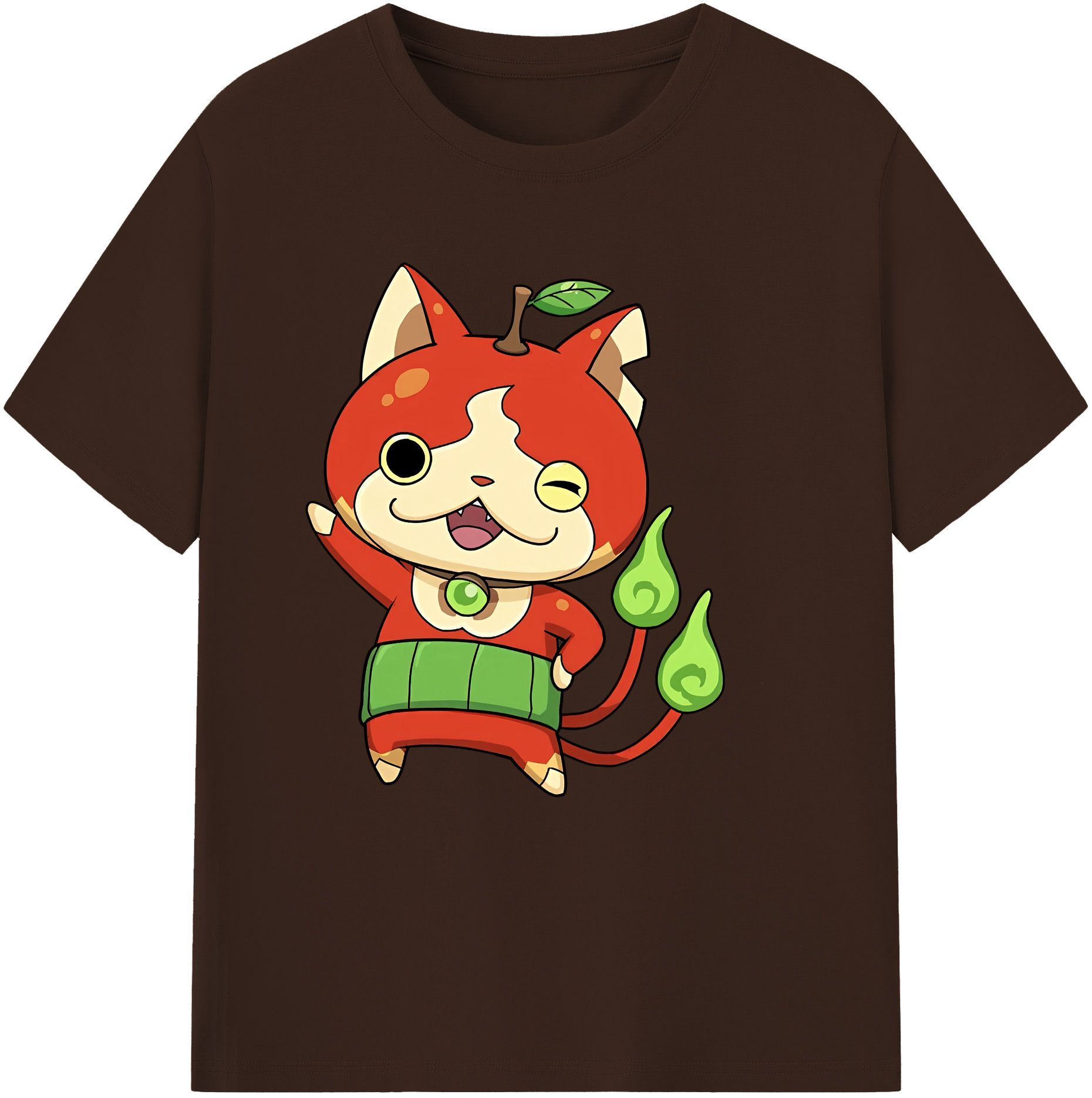 （画像用） 妖怪ウォッチ Yo-kai Watch 綿100％半袖Tシャツ（フロントプリント）