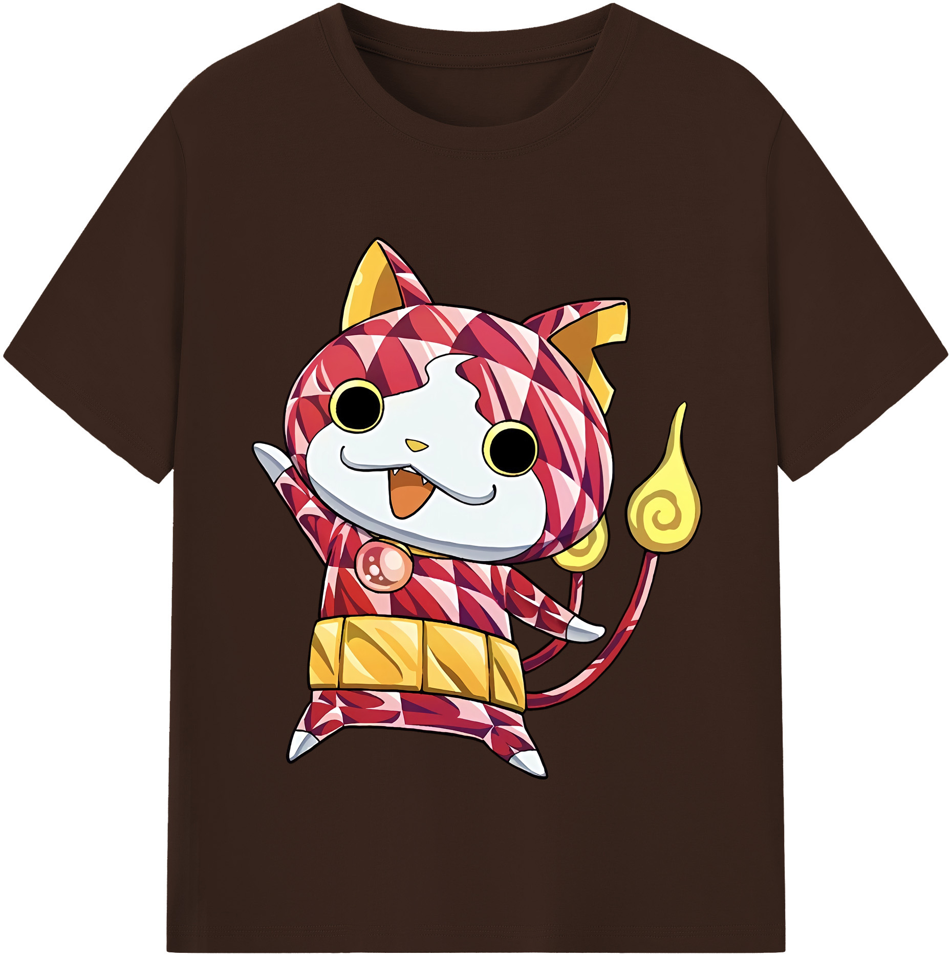 （画像用） 妖怪ウォッチ Yo-kai Watch 綿100％半袖Tシャツ（フロントプリント）