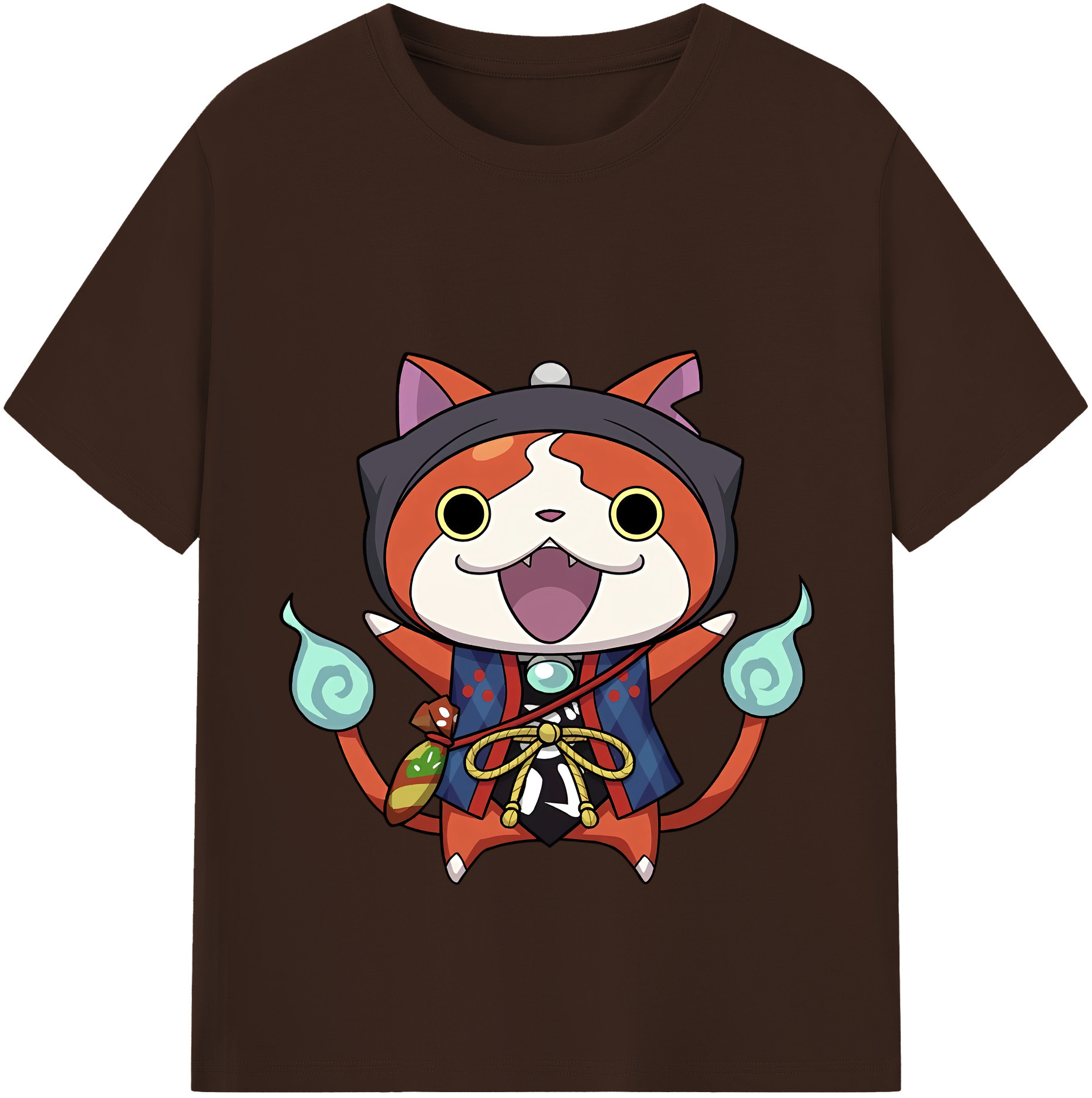 （画像用） 妖怪ウォッチ Yo-kai Watch 綿100％半袖Tシャツ（フロントプリント）