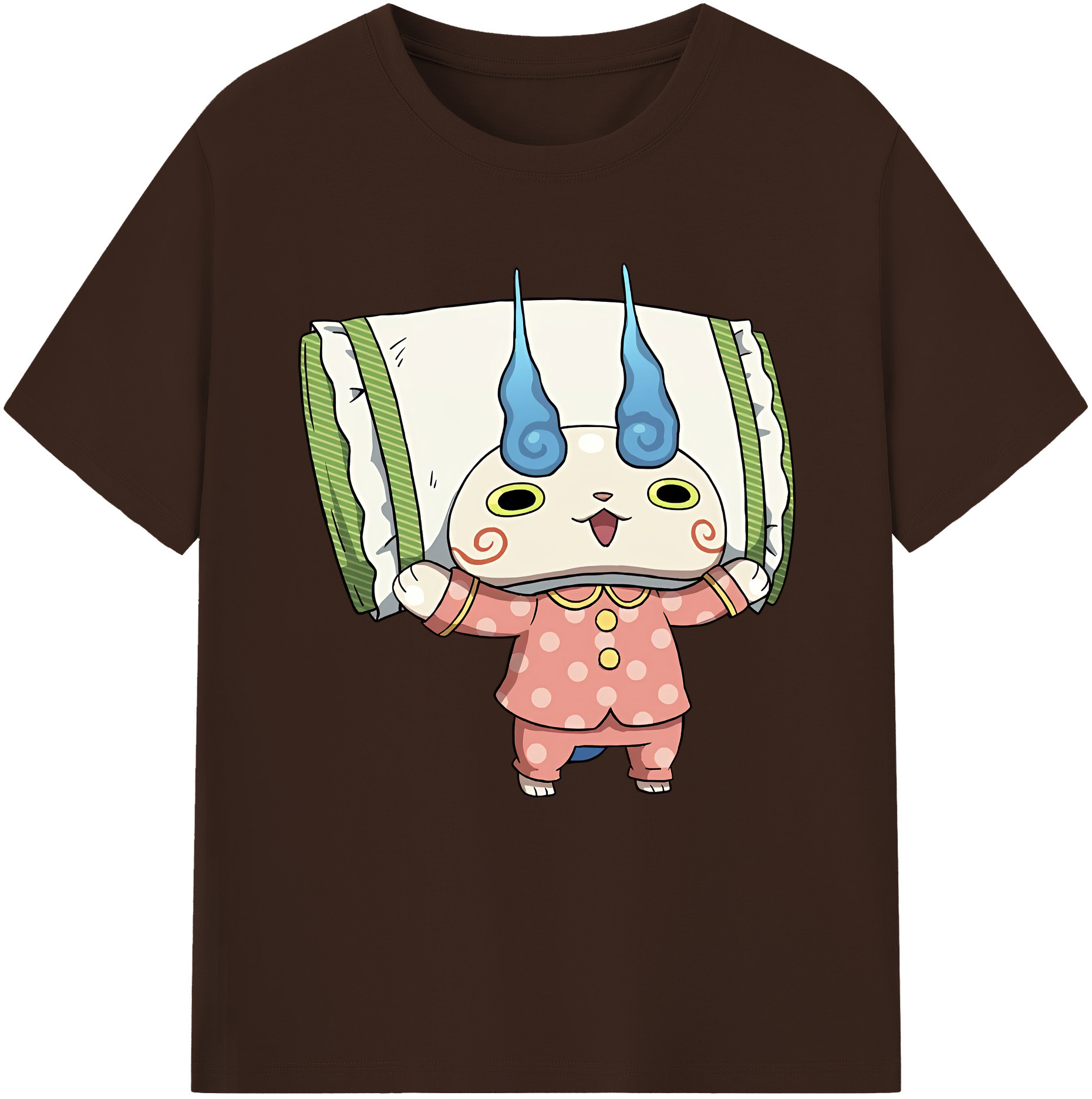 （画像用） 妖怪ウォッチ Yo-kai Watch 綿100％半袖Tシャツ（フロントプリント）