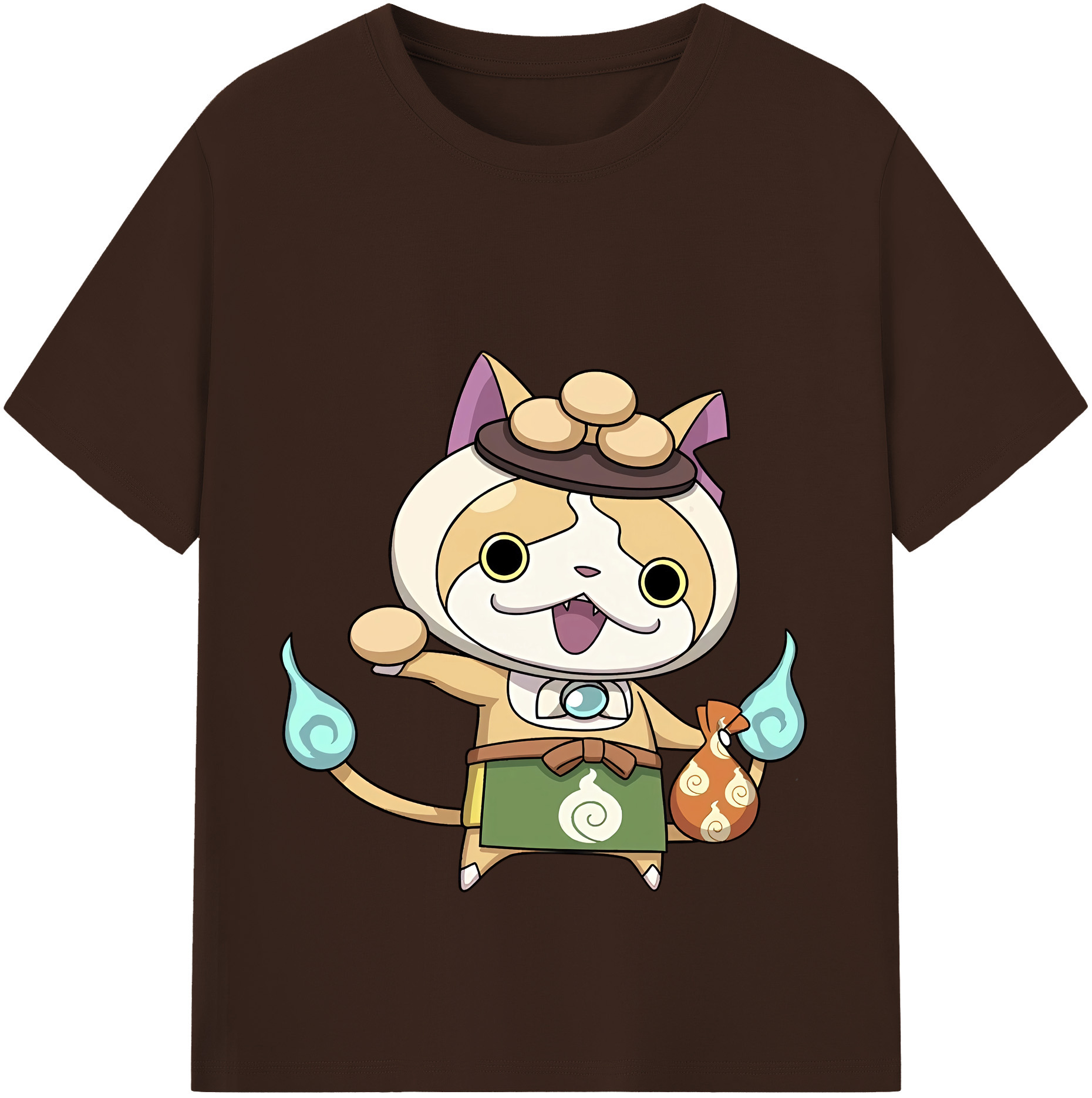 （画像用） 妖怪ウォッチ Yo-kai Watch 綿100％半袖Tシャツ（フロントプリント）