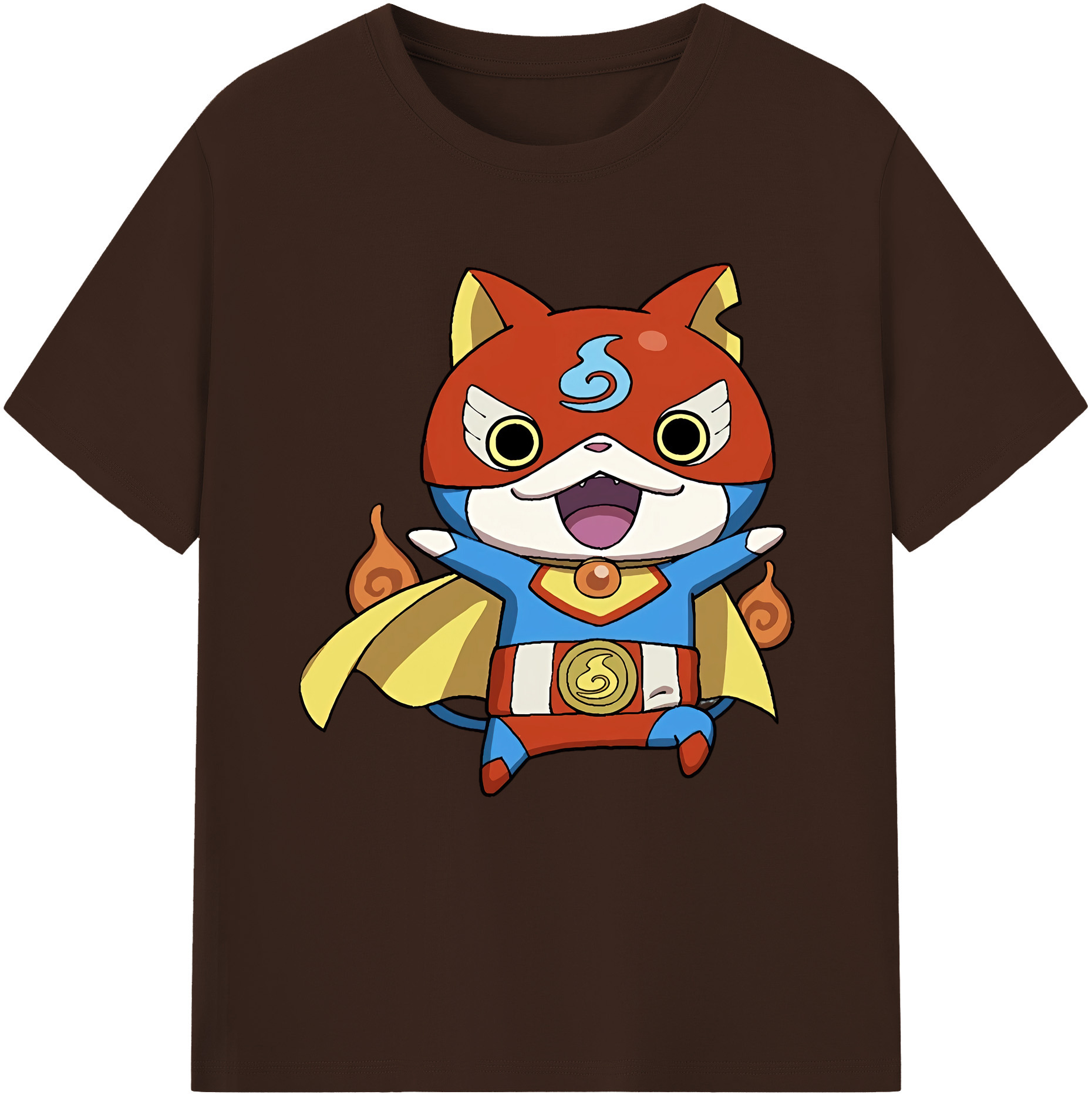 （画像用） 妖怪ウォッチ Yo-kai Watch 綿100％半袖Tシャツ（フロントプリント）