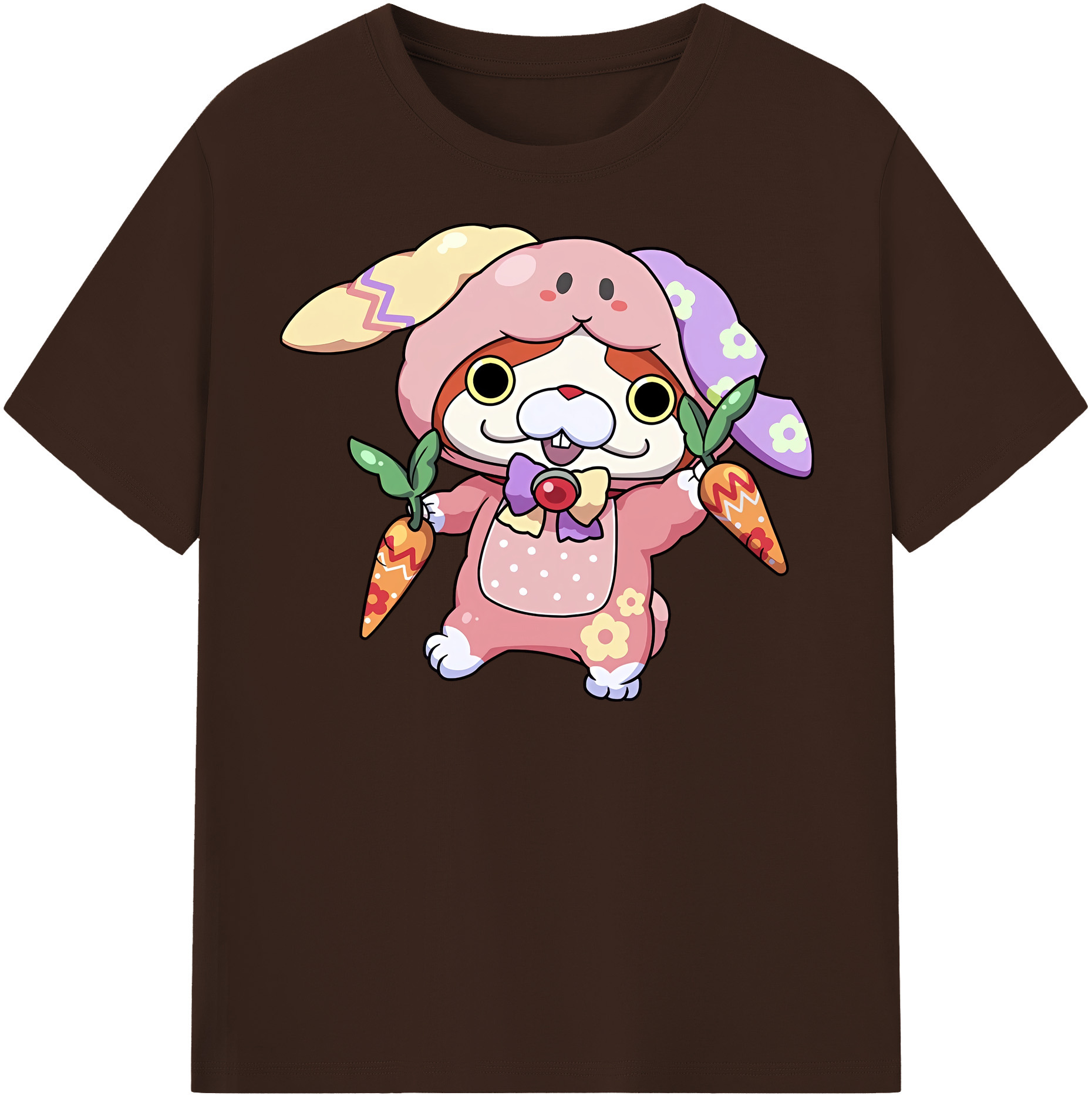 （画像用） 妖怪ウォッチ Yo-kai Watch 綿100％半袖Tシャツ（フロントプリント）