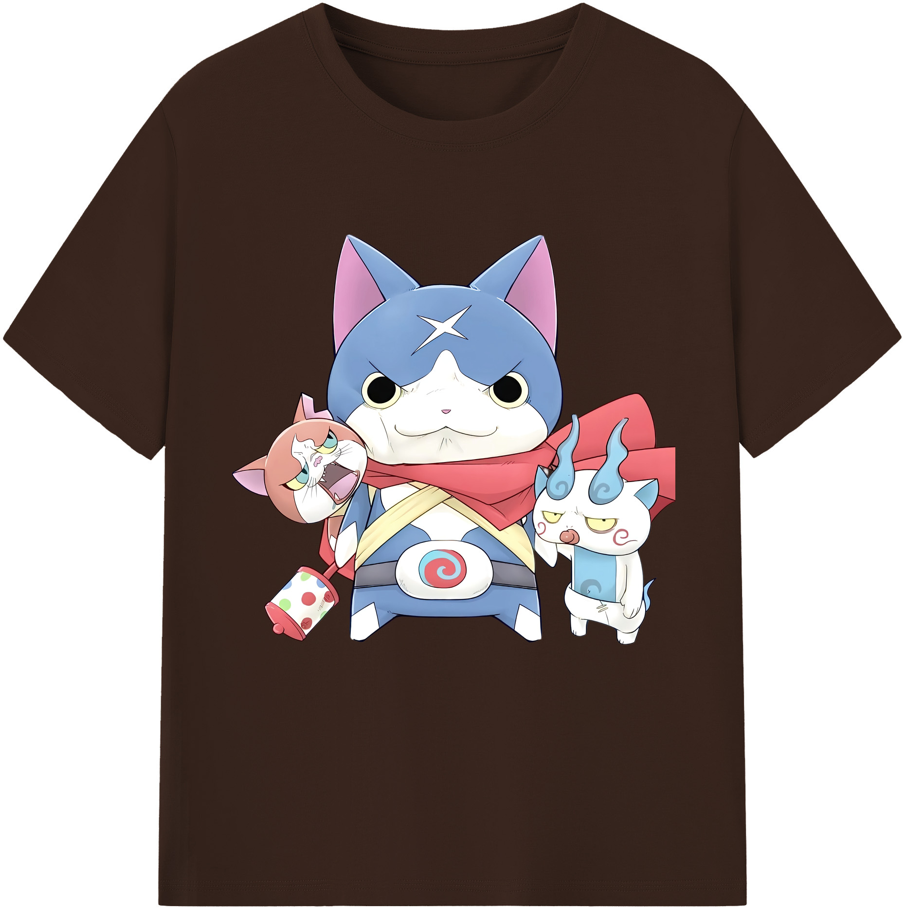 （画像用） 妖怪ウォッチ Yo-kai Watch 綿100％半袖Tシャツ（フロントプリント）