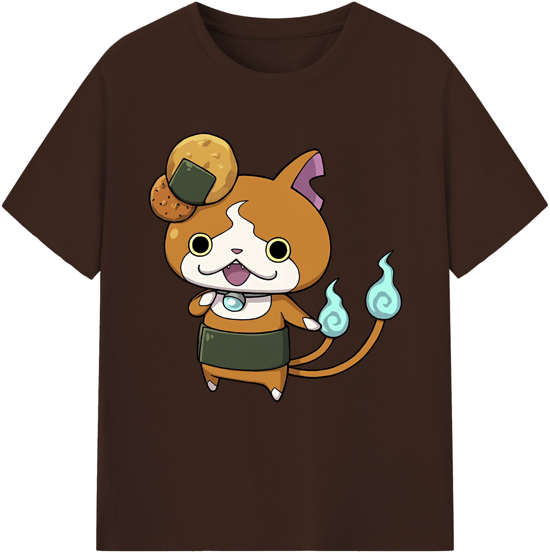 （画像用） 妖怪ウォッチ Yo-kai Watch 綿100％半袖Tシャツ（フロントプリント）