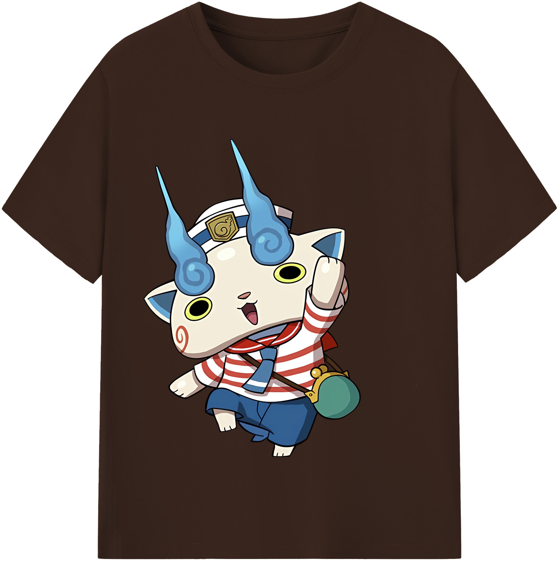 （画像用） 妖怪ウォッチ Yo-kai Watch 綿100％半袖Tシャツ（フロントプリント）