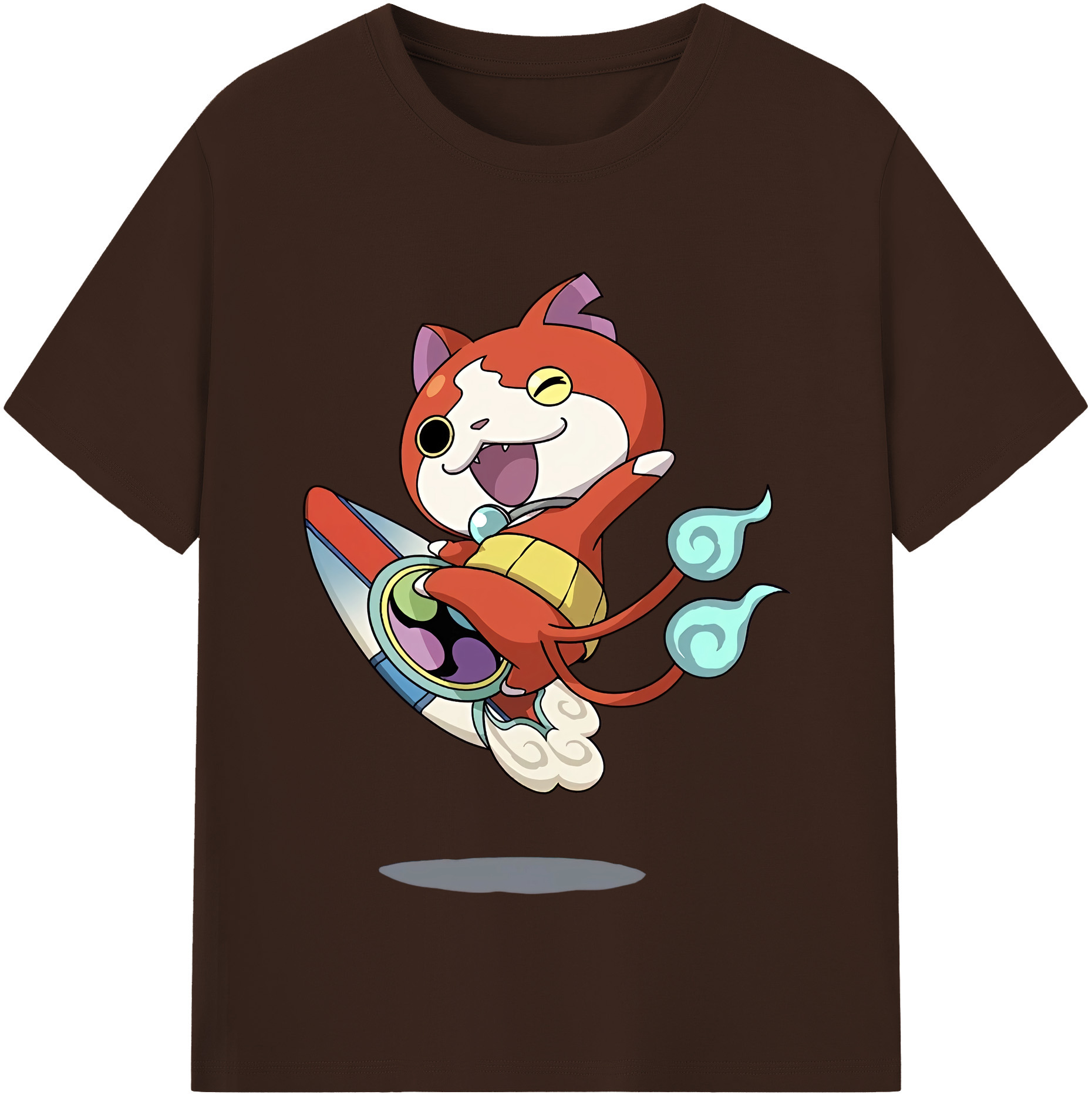 （画像用） 妖怪ウォッチ Yo-kai Watch 綿100％半袖Tシャツ（フロントプリント）