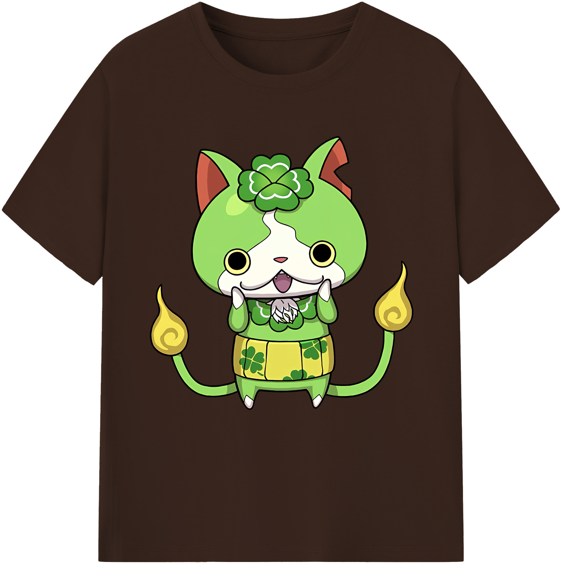 （画像用） 妖怪ウォッチ Yo-kai Watch 綿100％半袖Tシャツ（フロントプリント）