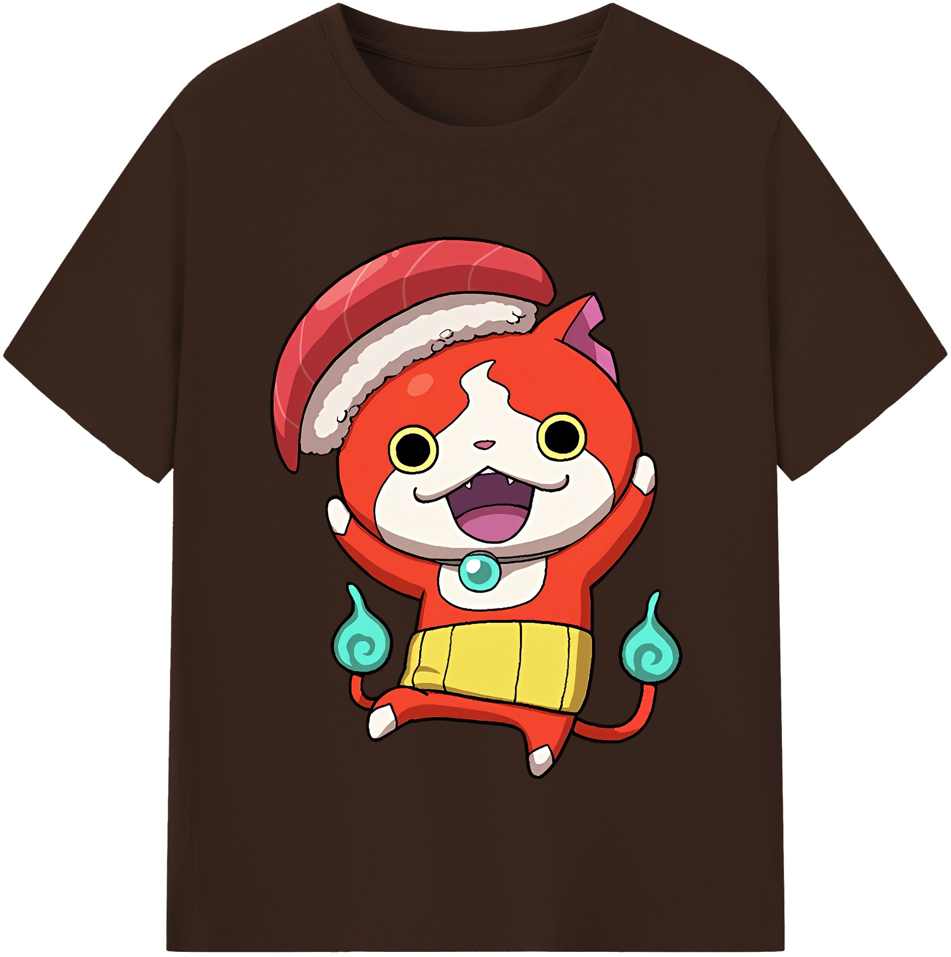 （画像用） 妖怪ウォッチ Yo-kai Watch 綿100％半袖Tシャツ（フロントプリント）