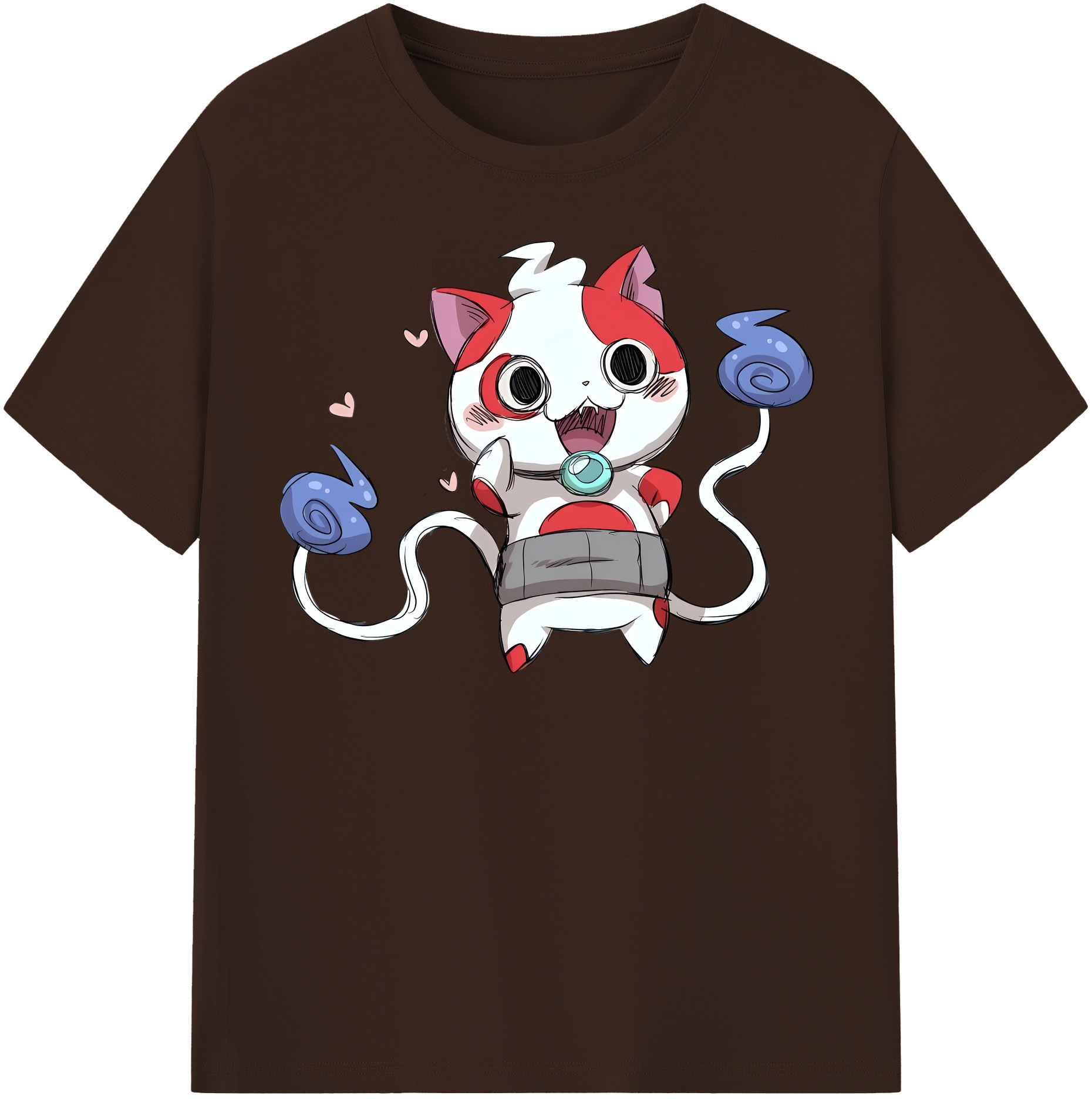 （画像用） 妖怪ウォッチ Yo-kai Watch 綿100％半袖Tシャツ（フロントプリント）